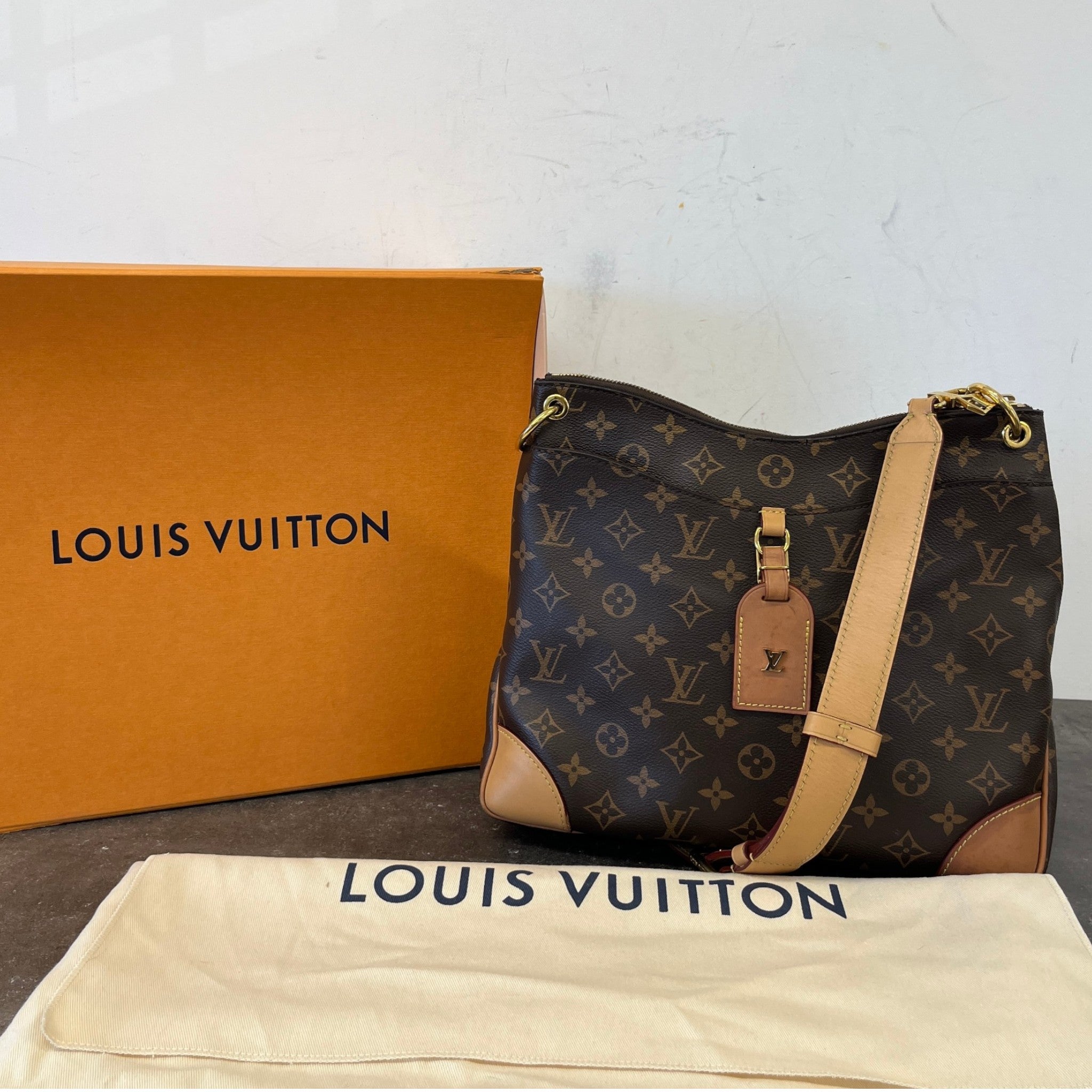 Women's Monogram Odeon Mm Bag Brown