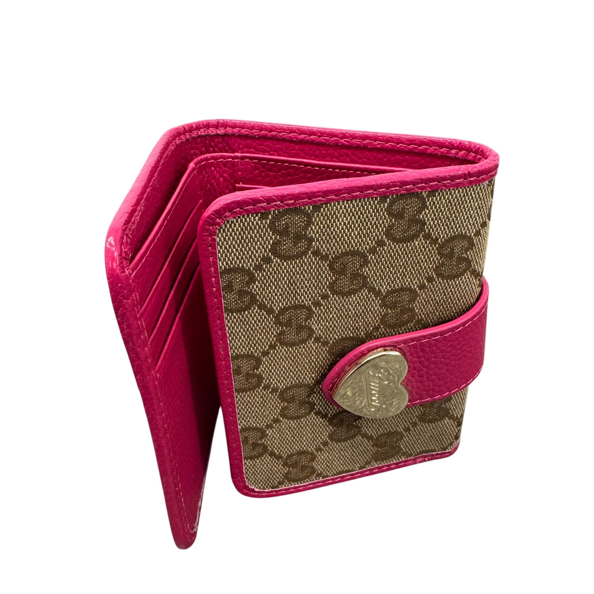 Women's Gg Heart Purse Pink