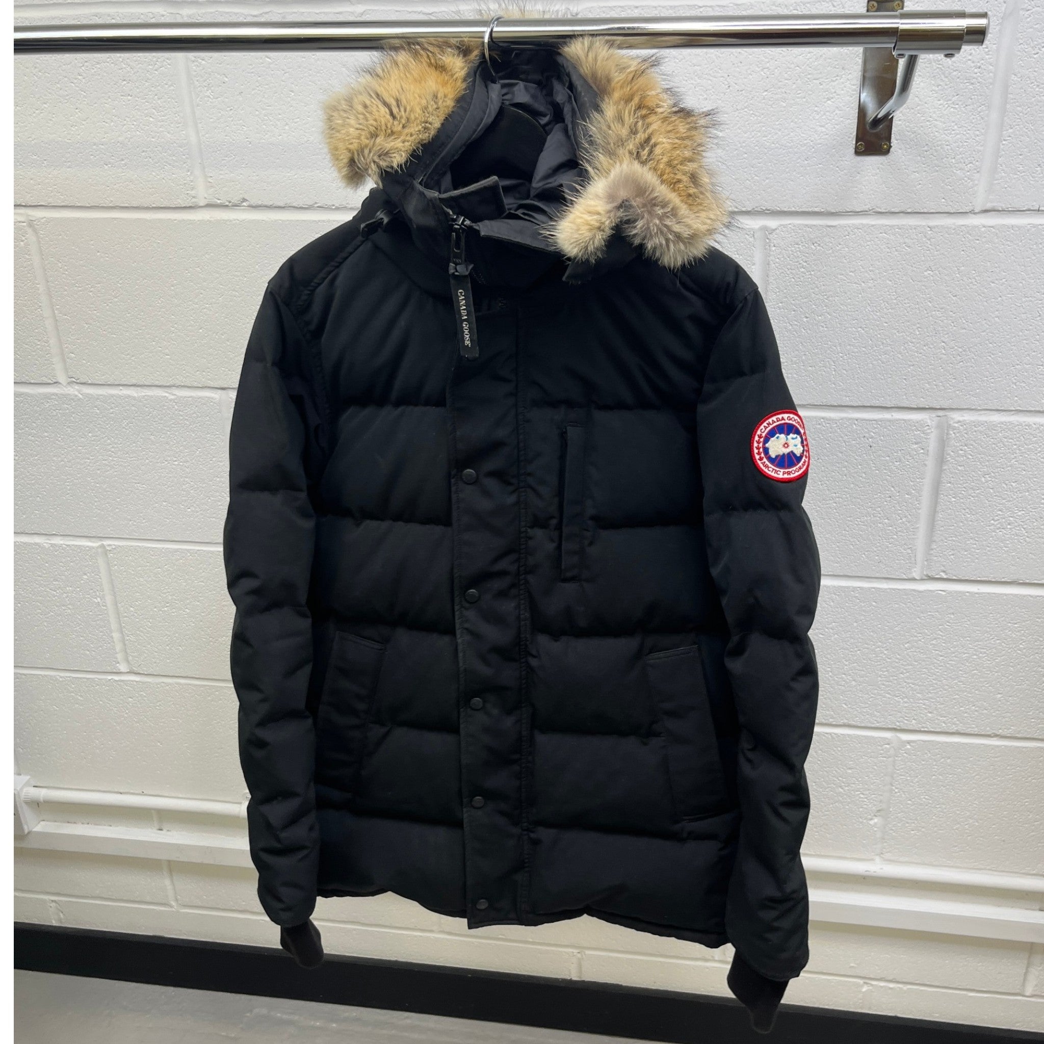 Men's Carson Parka Down Jacket Black Size M