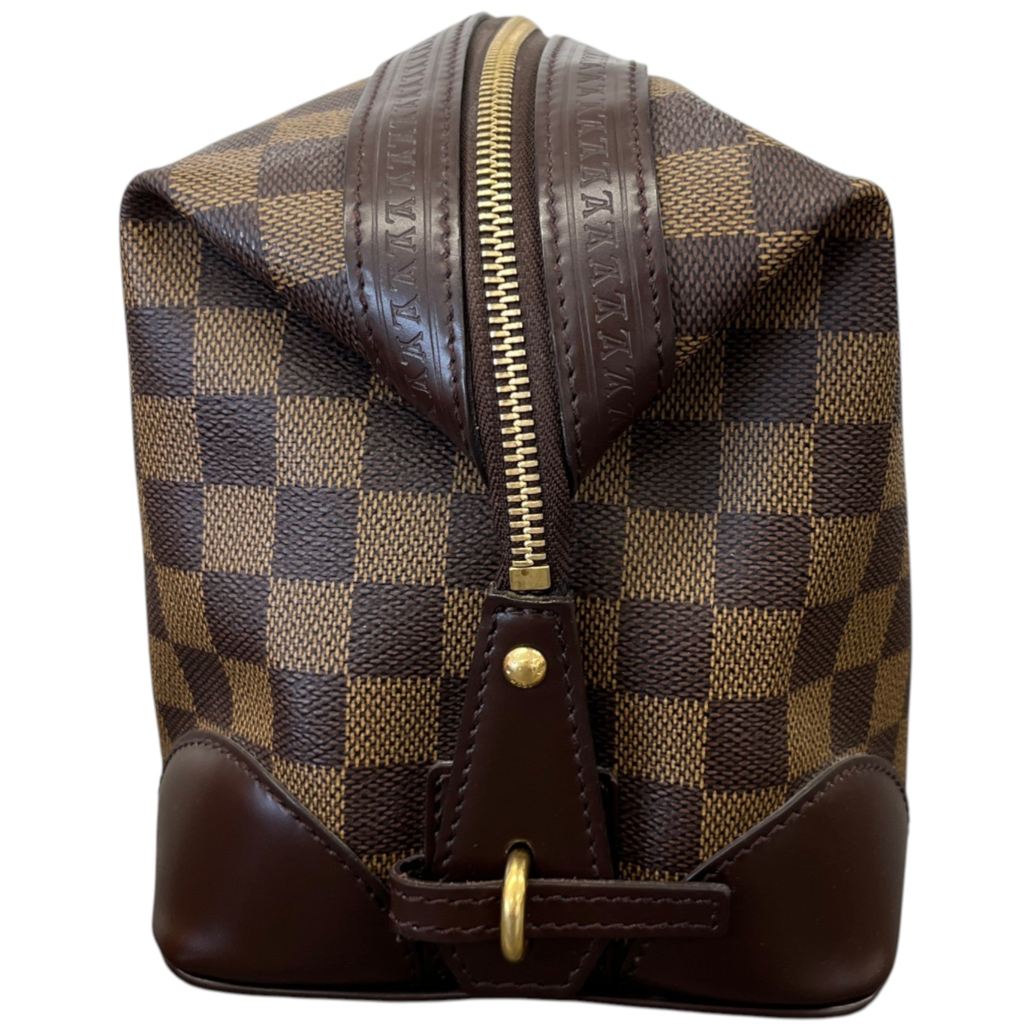 Women's Damier Ebene Vaslav Pouch Brown