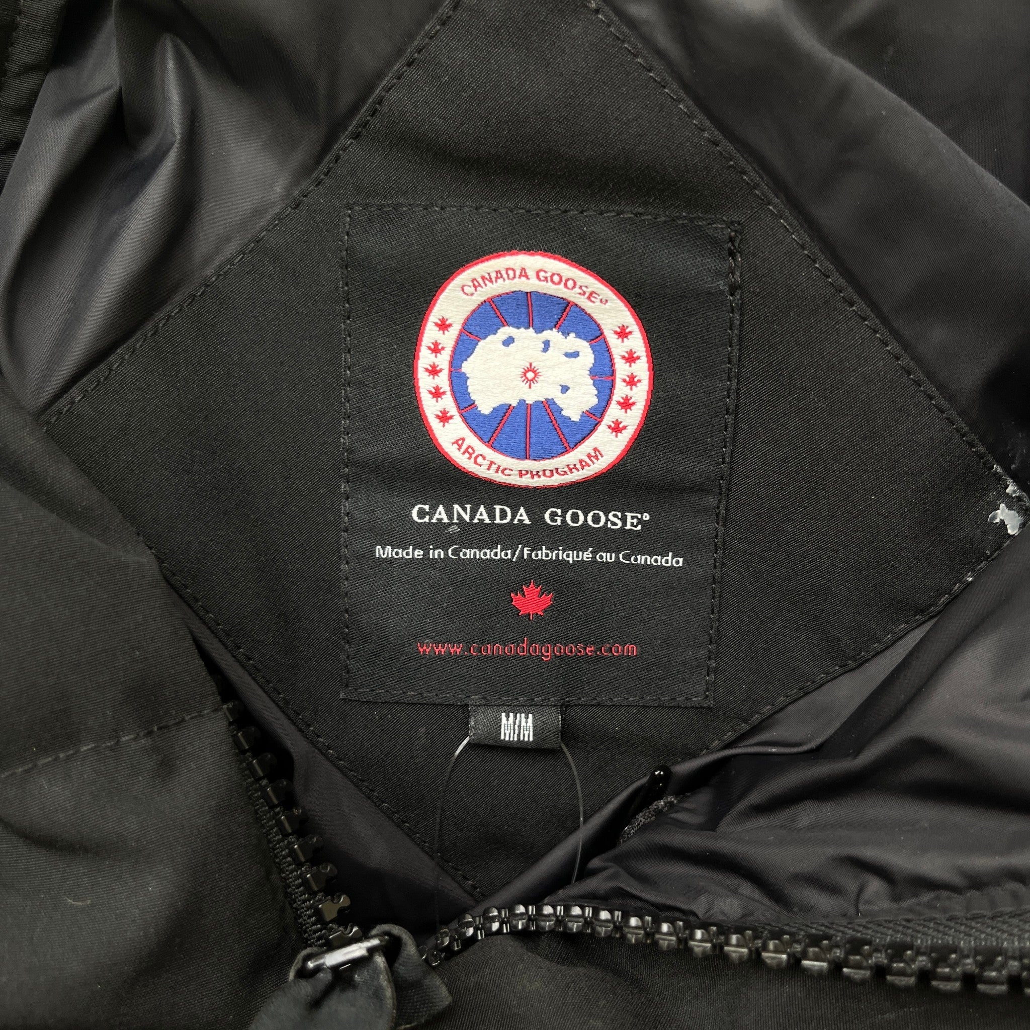 Men's Carson Parka Down Jacket Black Size M