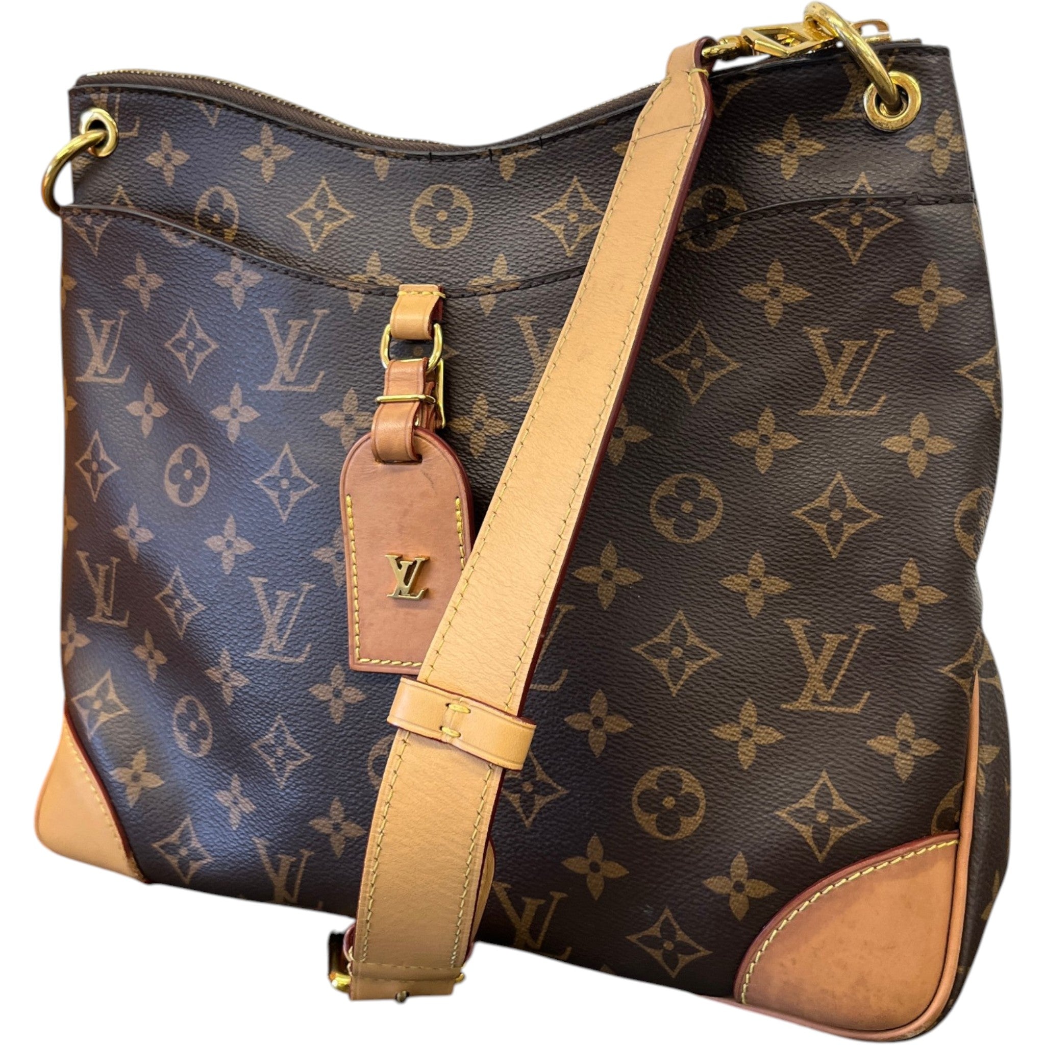 Women's Monogram Odeon Mm Bag Brown