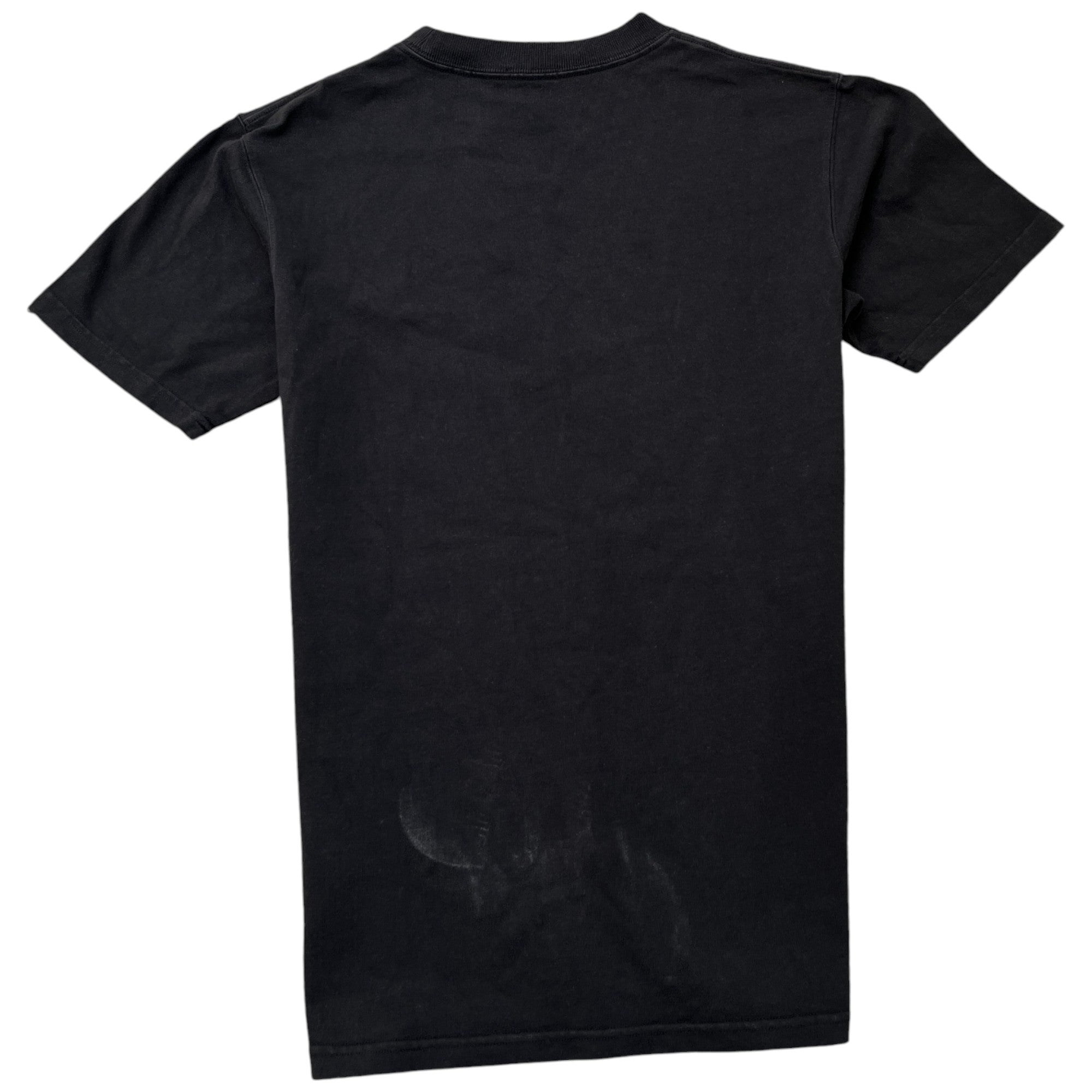 Men's Embroidered Logo T-Shirt Black Size XS