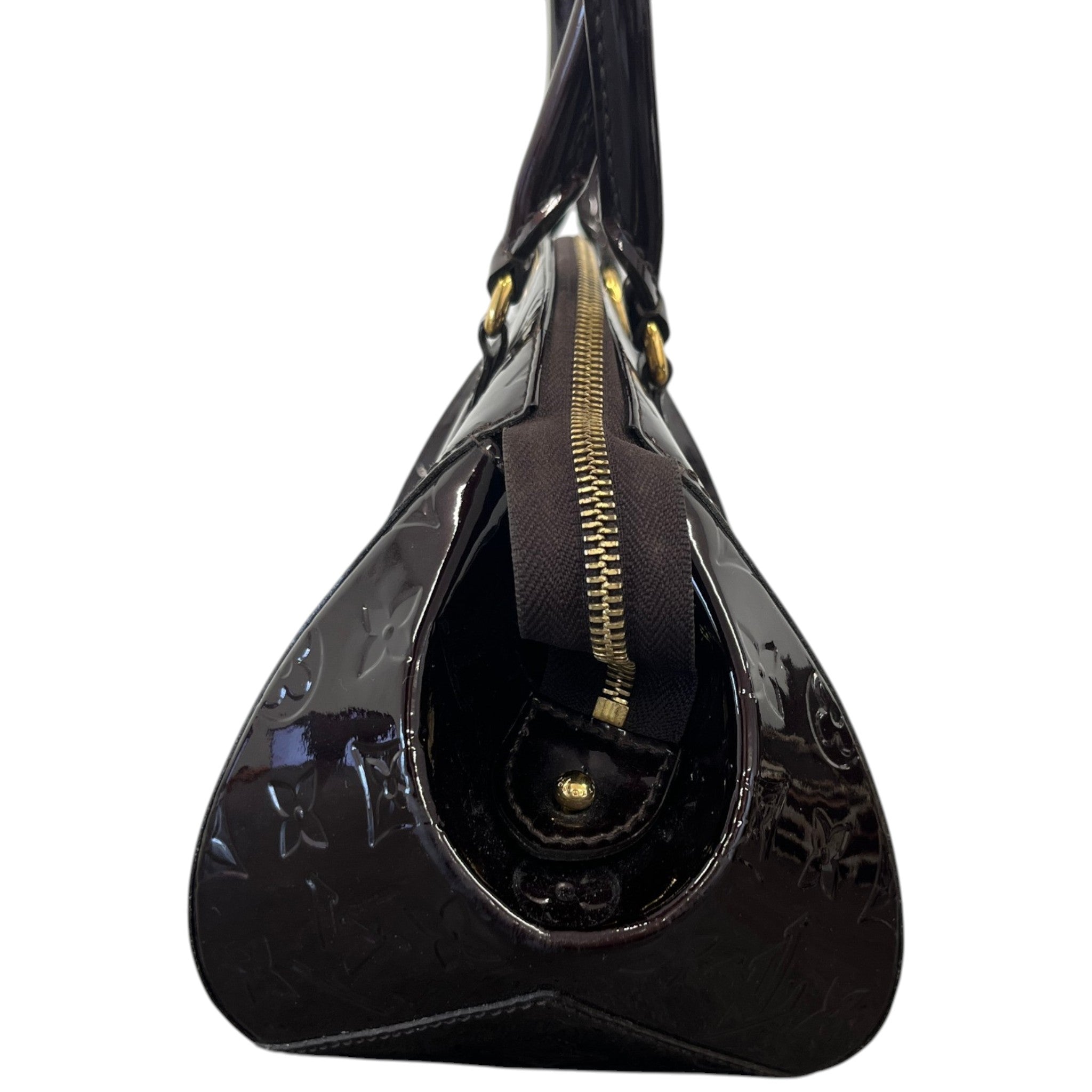 Women's Monogram Vernis Sherwood Pm Bag Burgundy