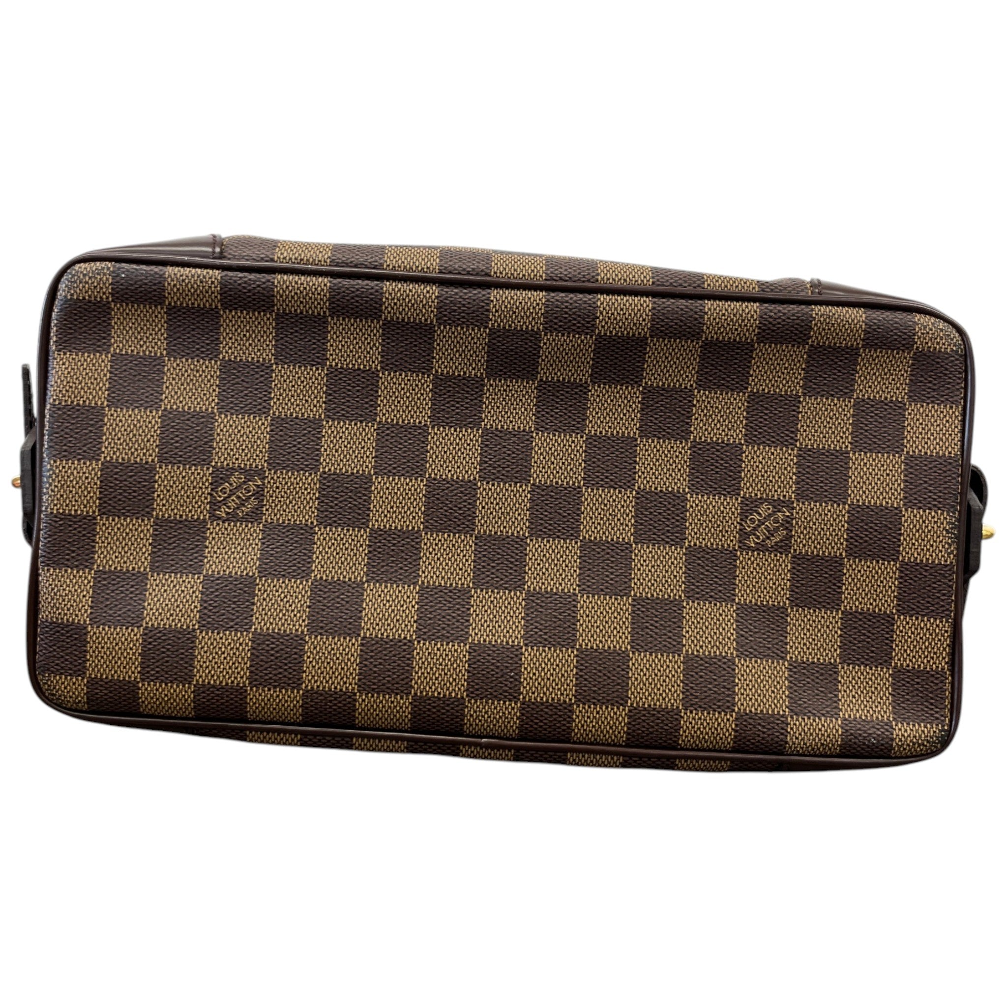 Women's Damier Ebene Vaslav Pouch Brown