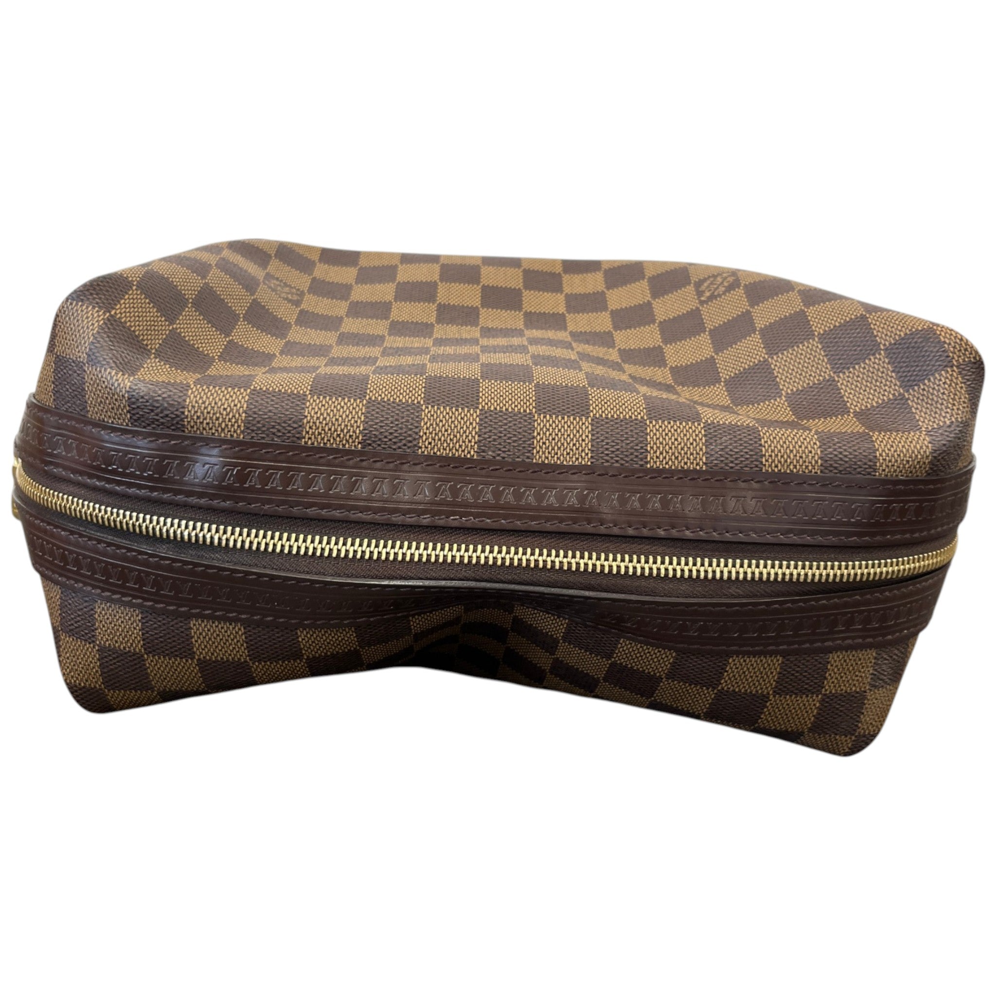 Women's Damier Ebene Vaslav Pouch Brown
