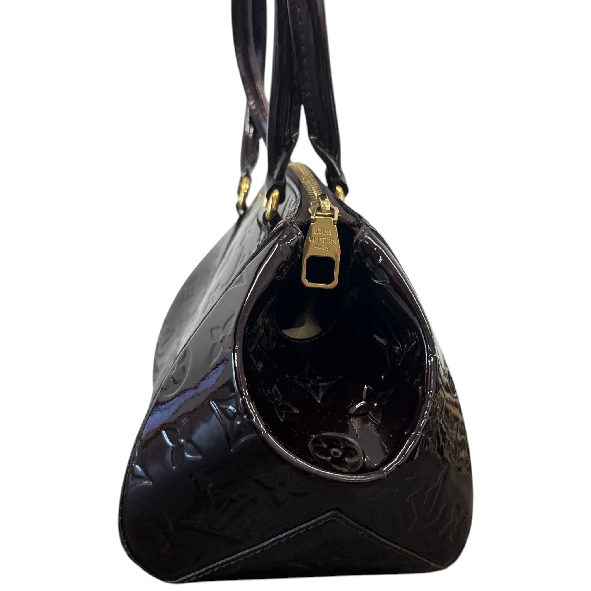 Women's Monogram Vernis Sherwood Pm Bag Burgundy