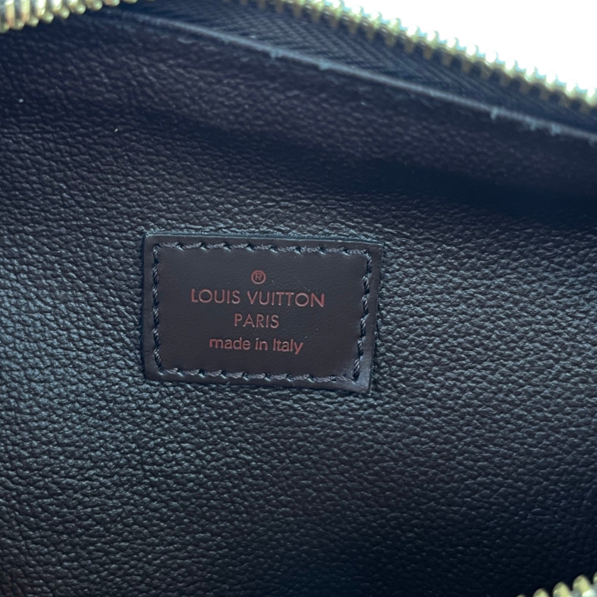 Women's Damier Ebene Vaslav Pouch Brown