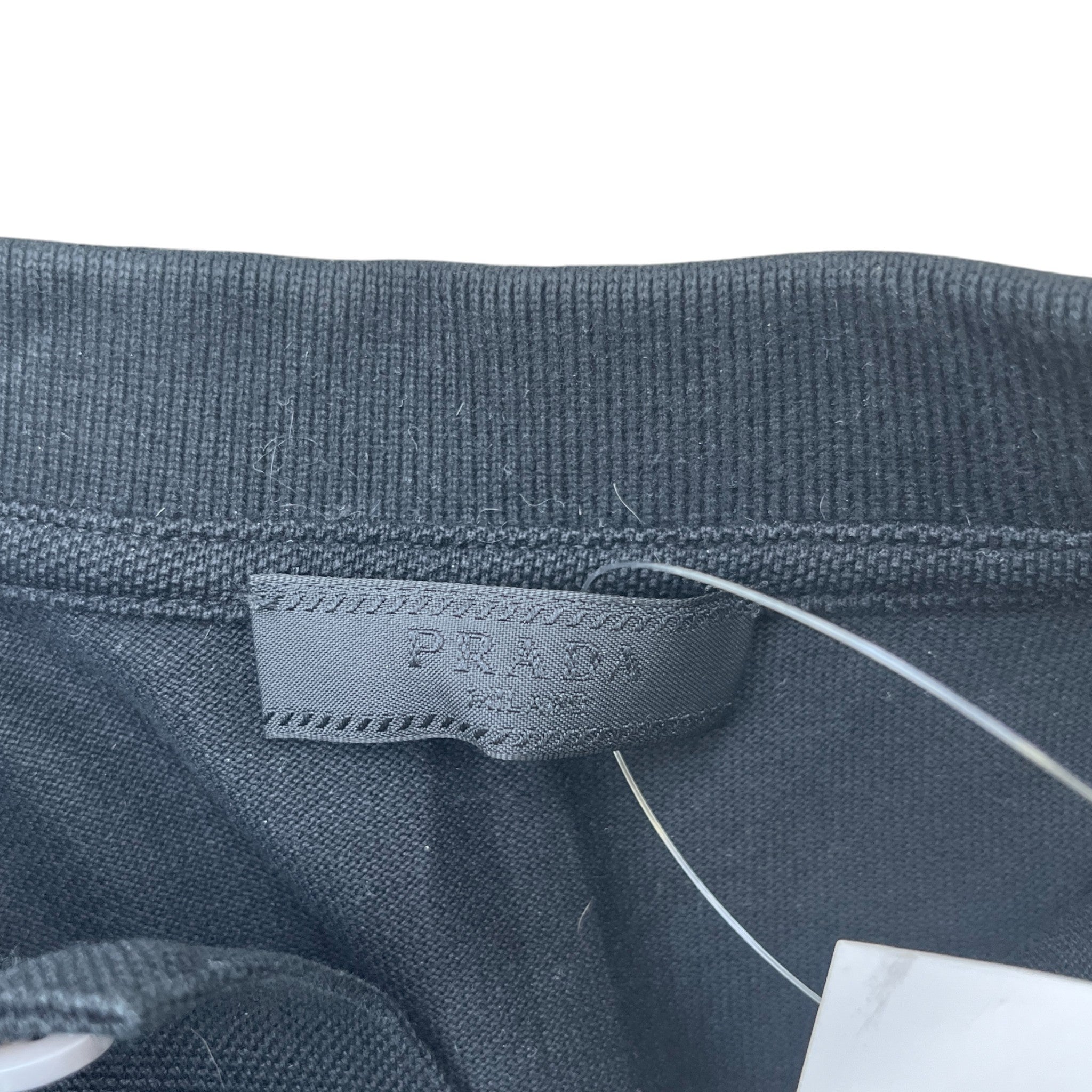 Men's Tab Logo Polo Shirt Black Size M