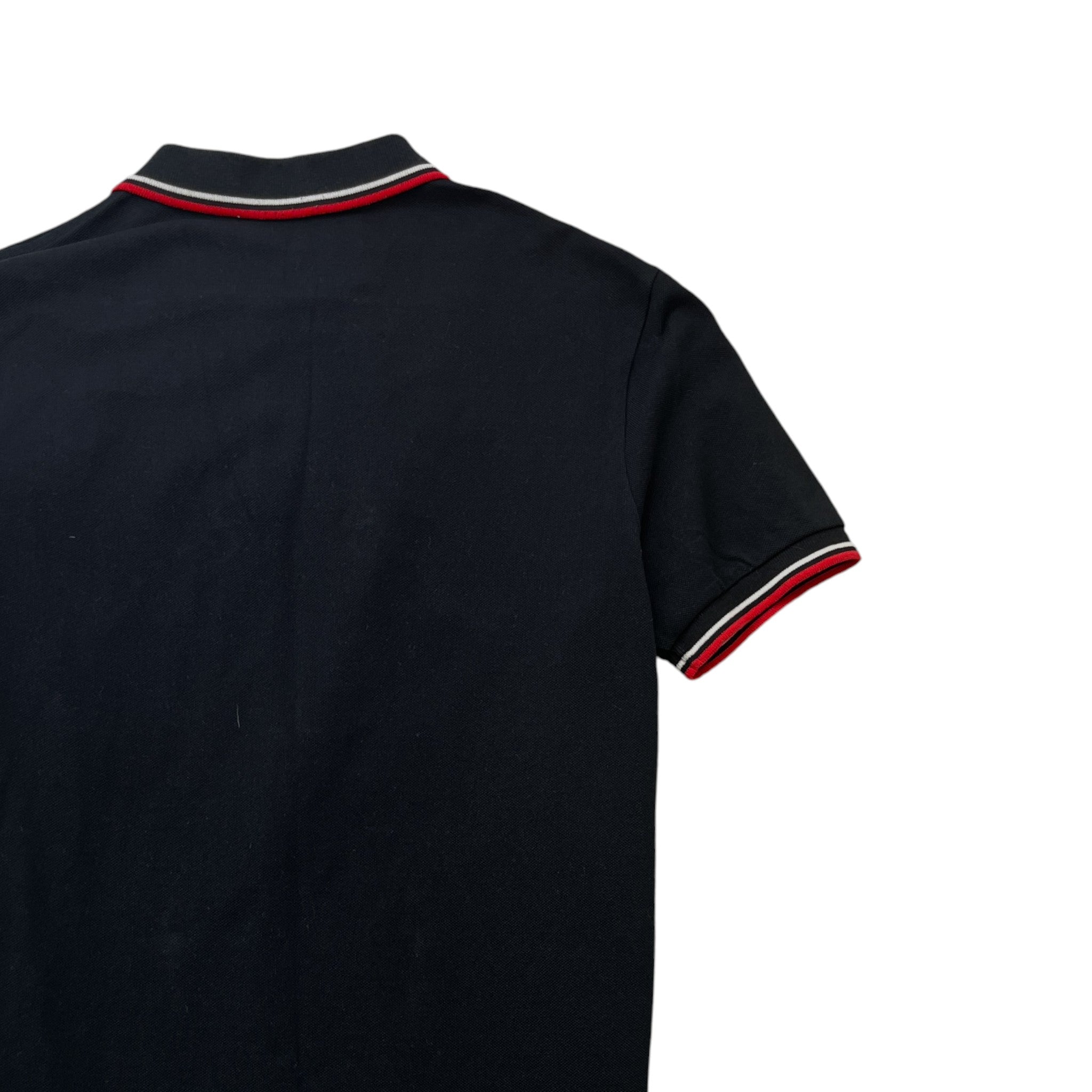 Men's Tab Logo Polo Shirt Black Size M