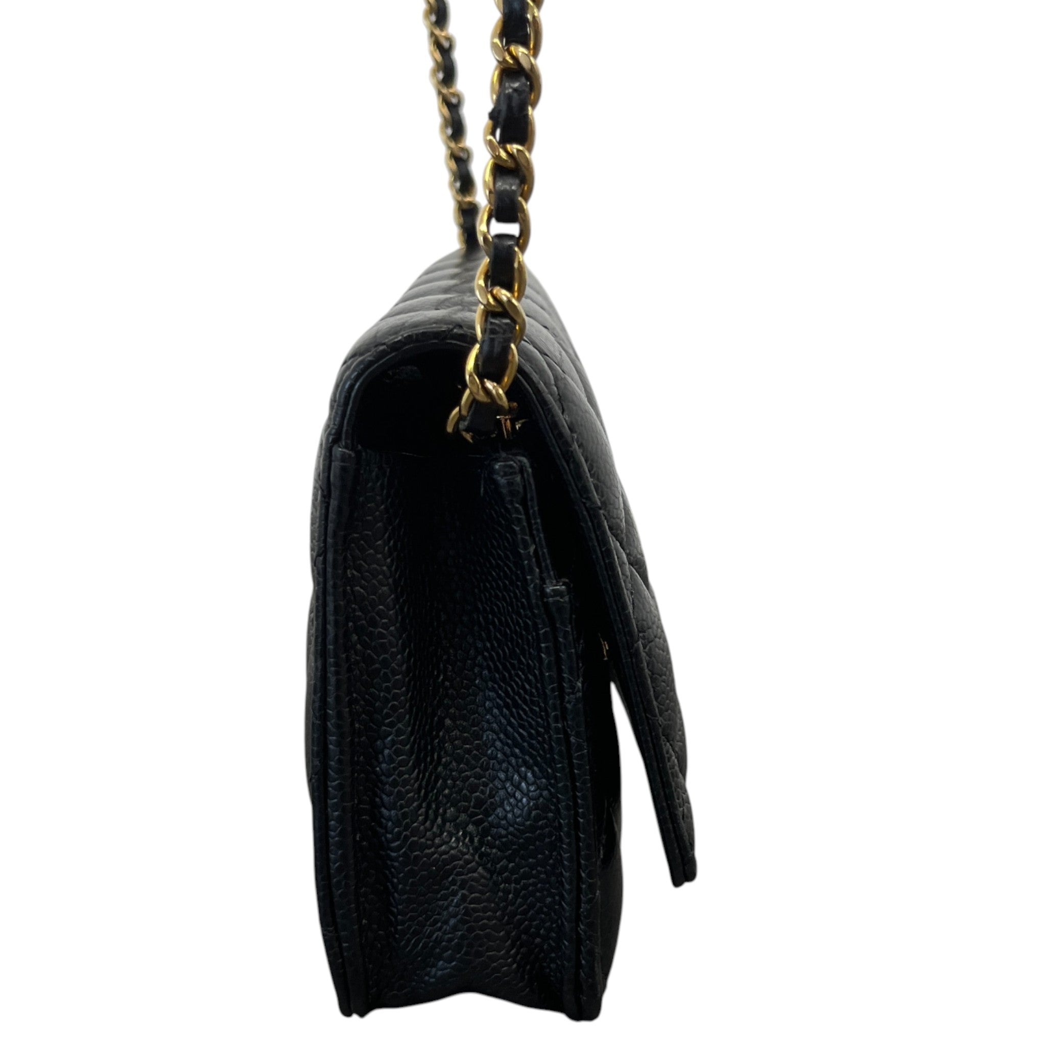 Women's Wallet On Chain Woc Bag Black