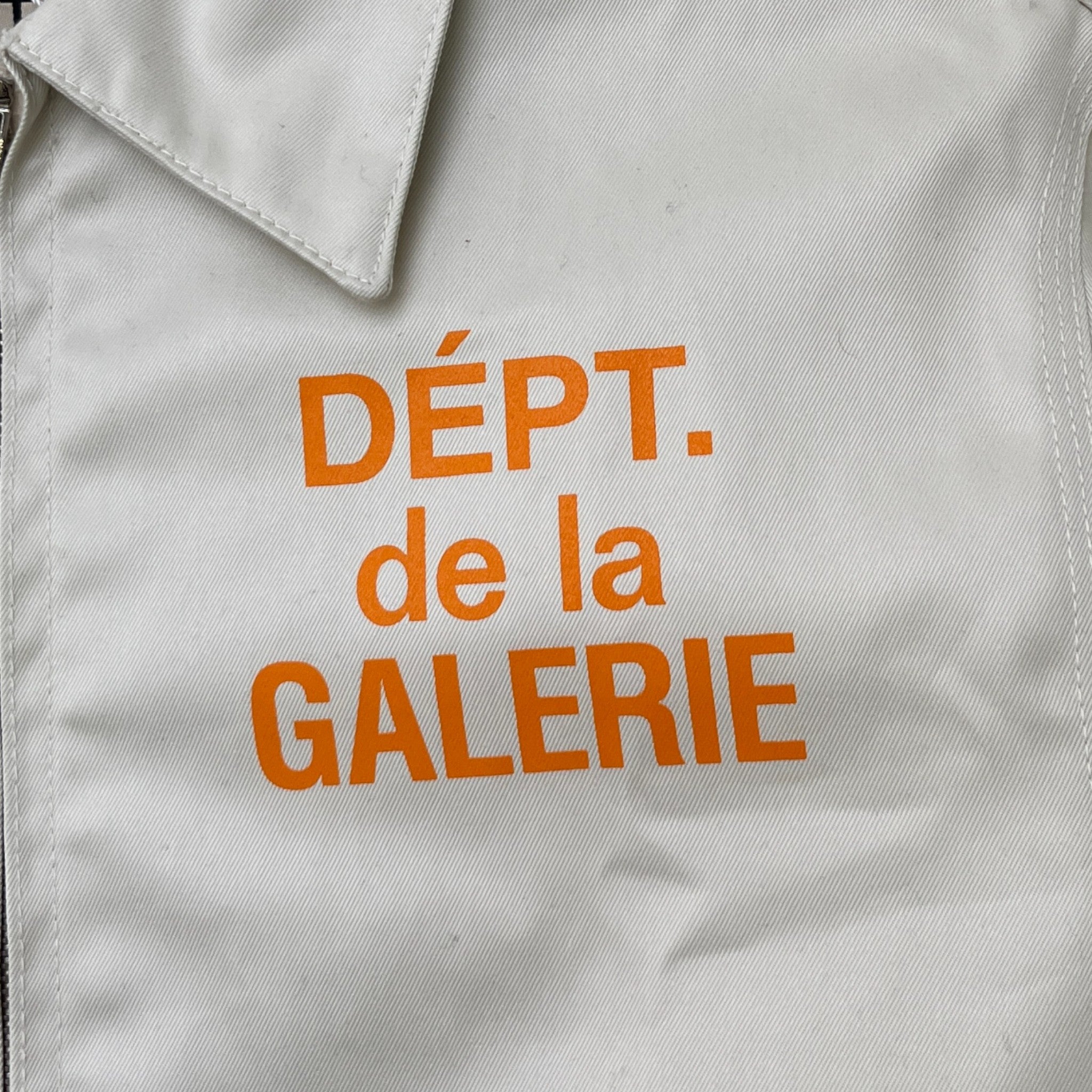 Men's Montecito Logo Print Jacket Cream Size S