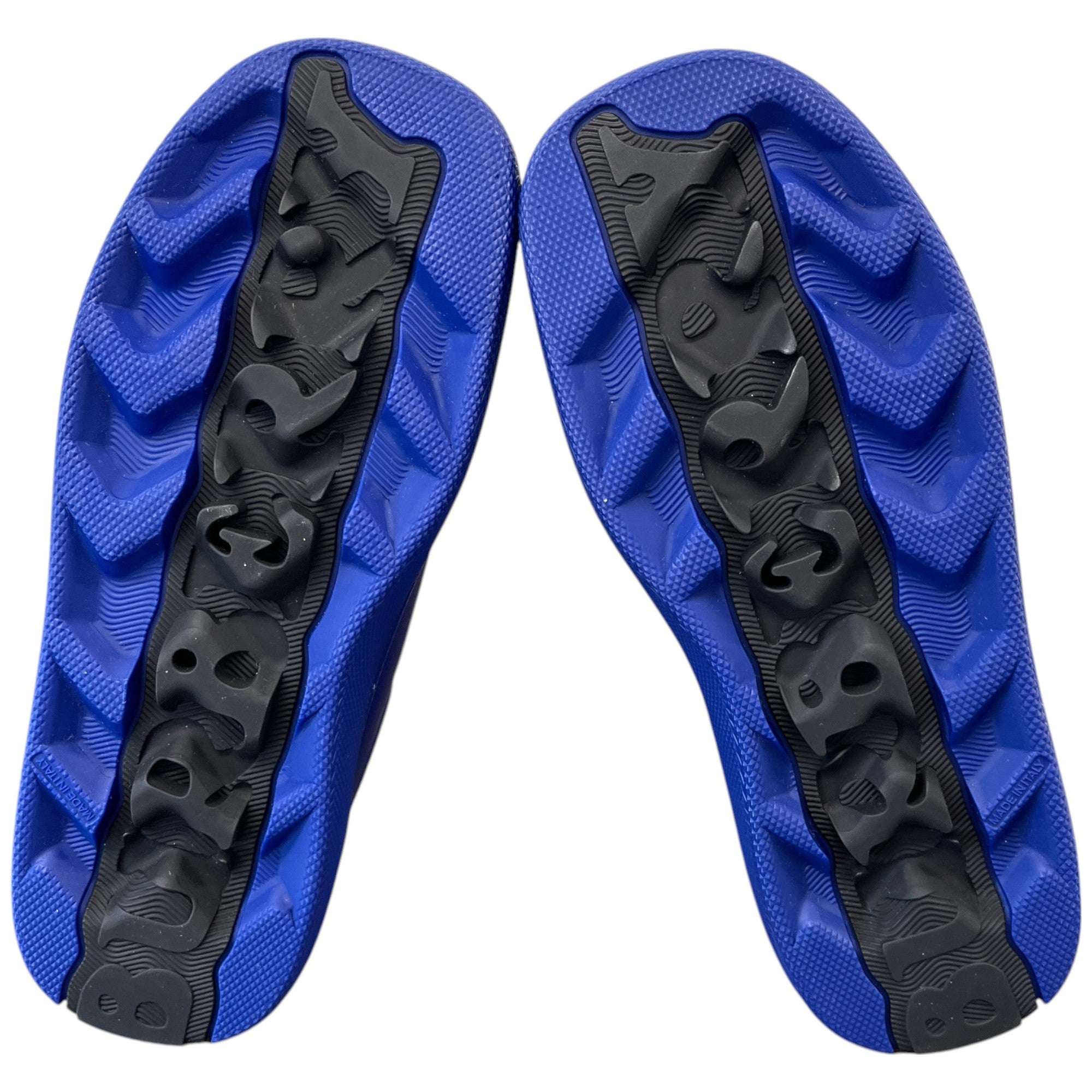 Men's Leather Box Low Trainers Blue Size EU 40 / UK 6