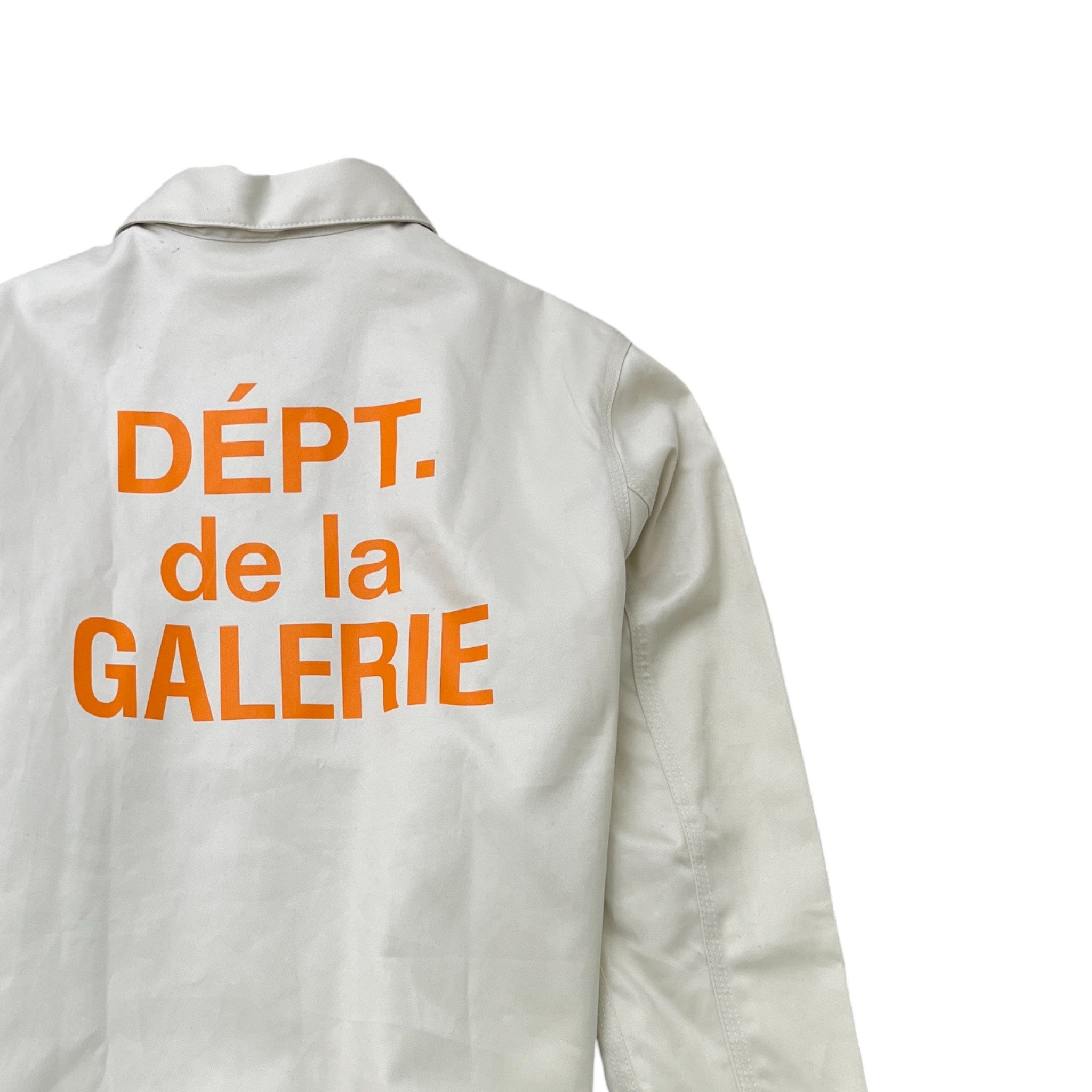 Men's Montecito Logo Print Jacket Cream Size S