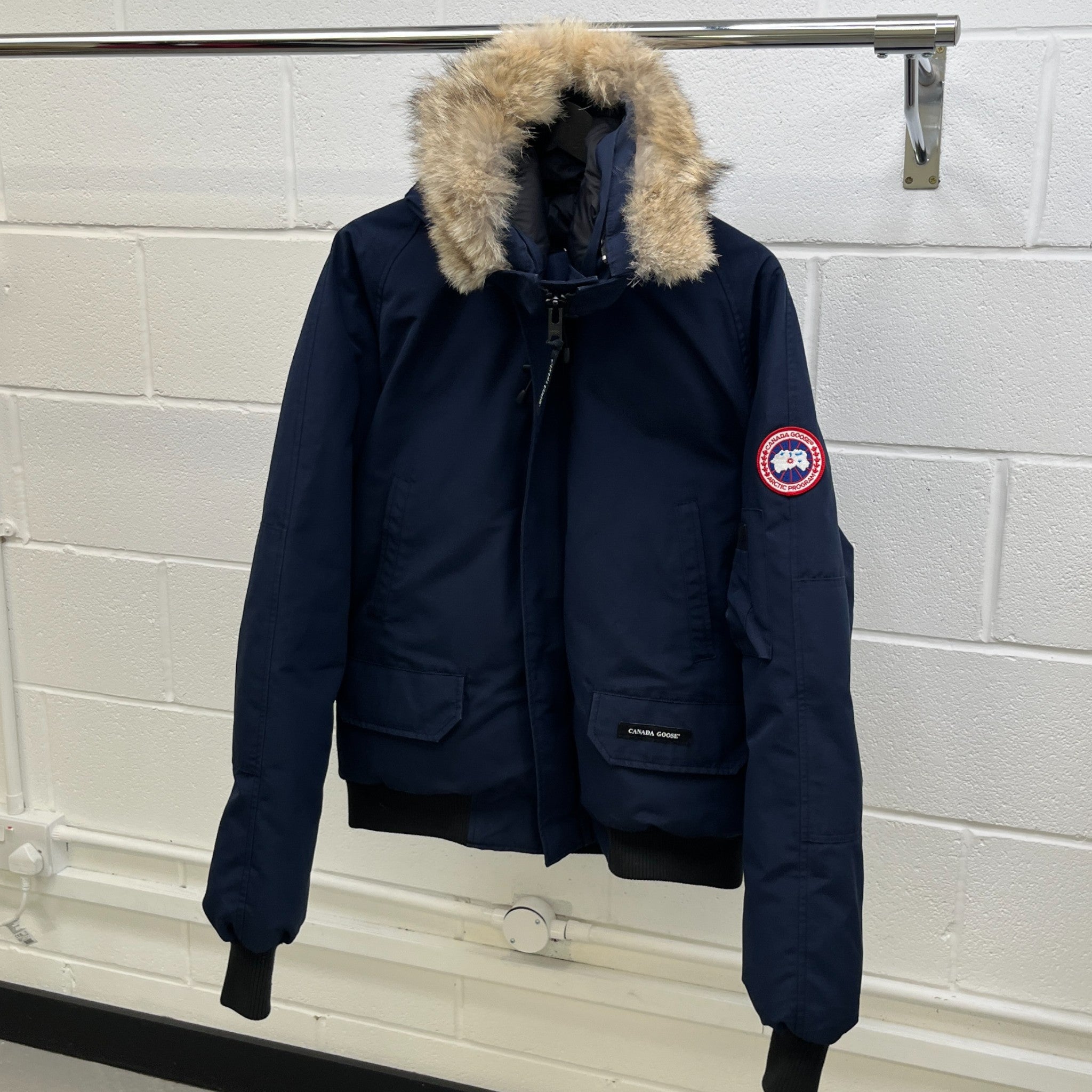 Men's Chilliwack Bomber Down Jacket Navy Size XL