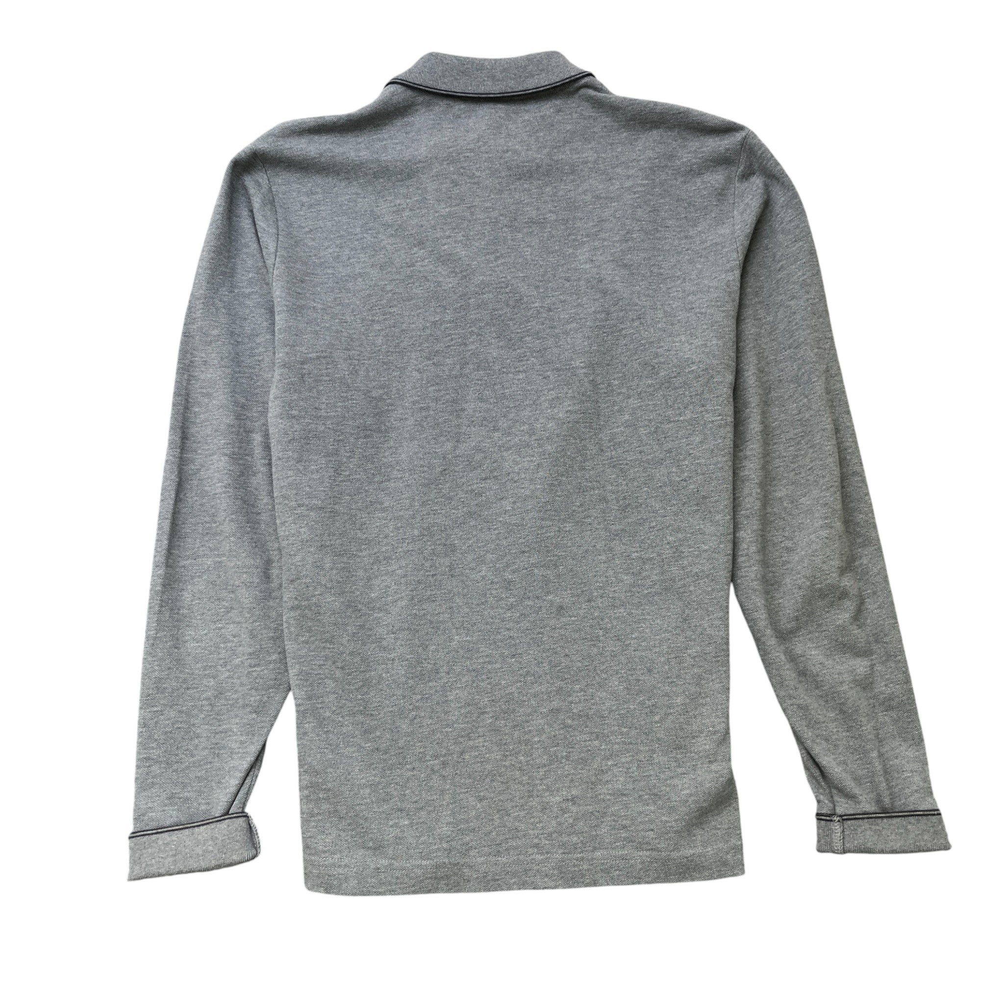 Men's Maglia Polo Shirt Grey Size L