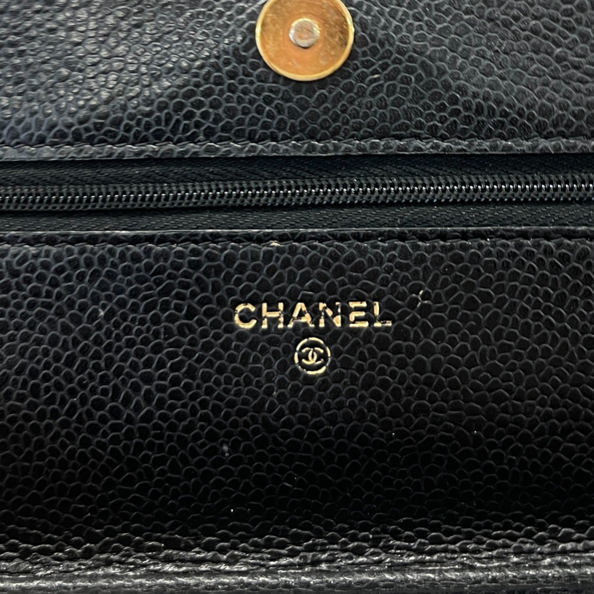 Women's Wallet On Chain Woc Bag Black