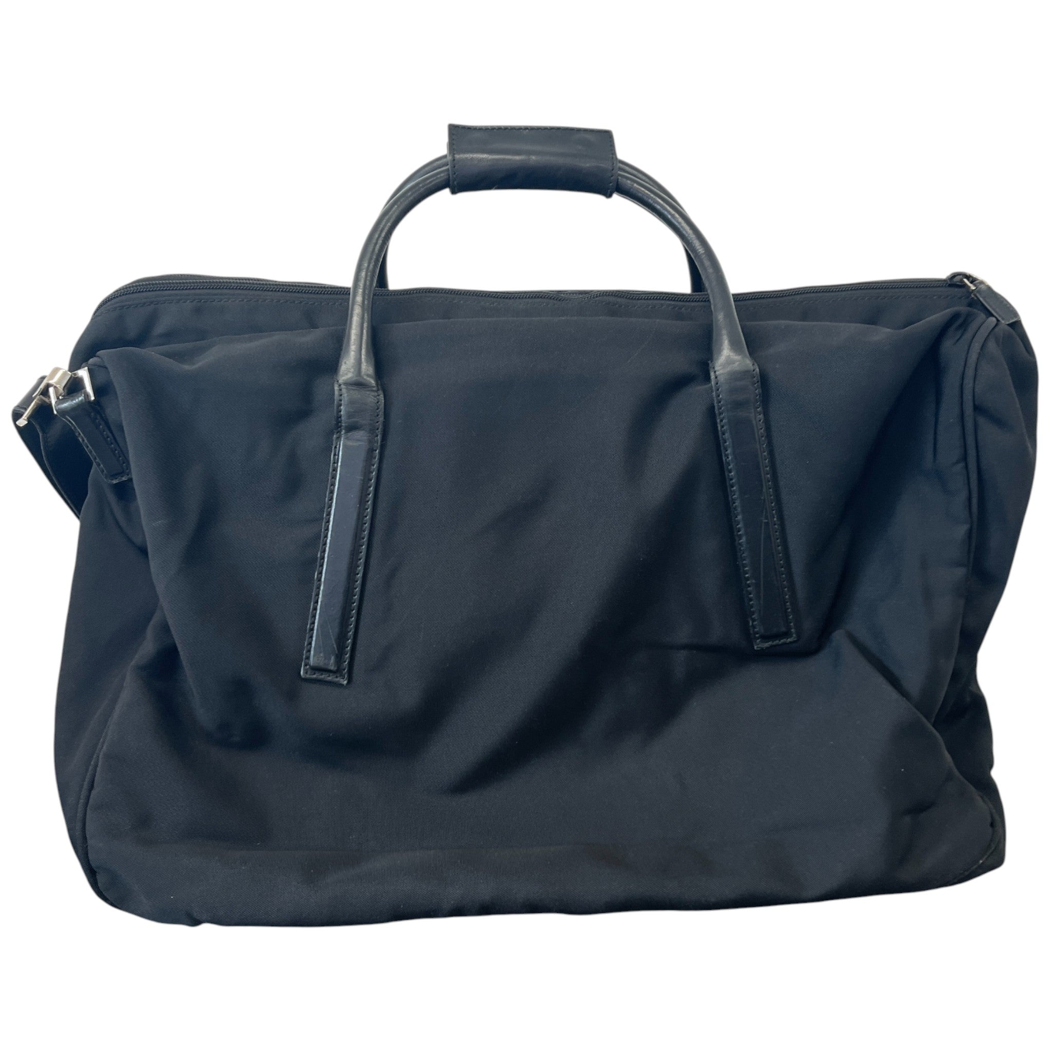 Nylon Travel Bag Black