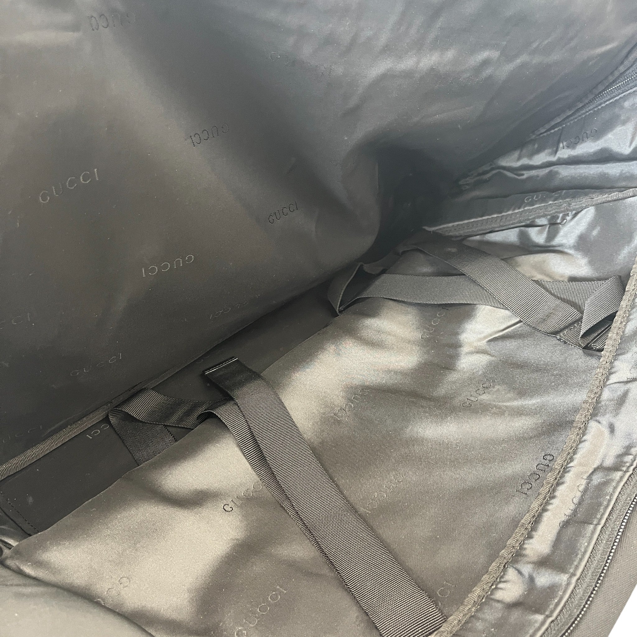 Nylon Travel Bag Black