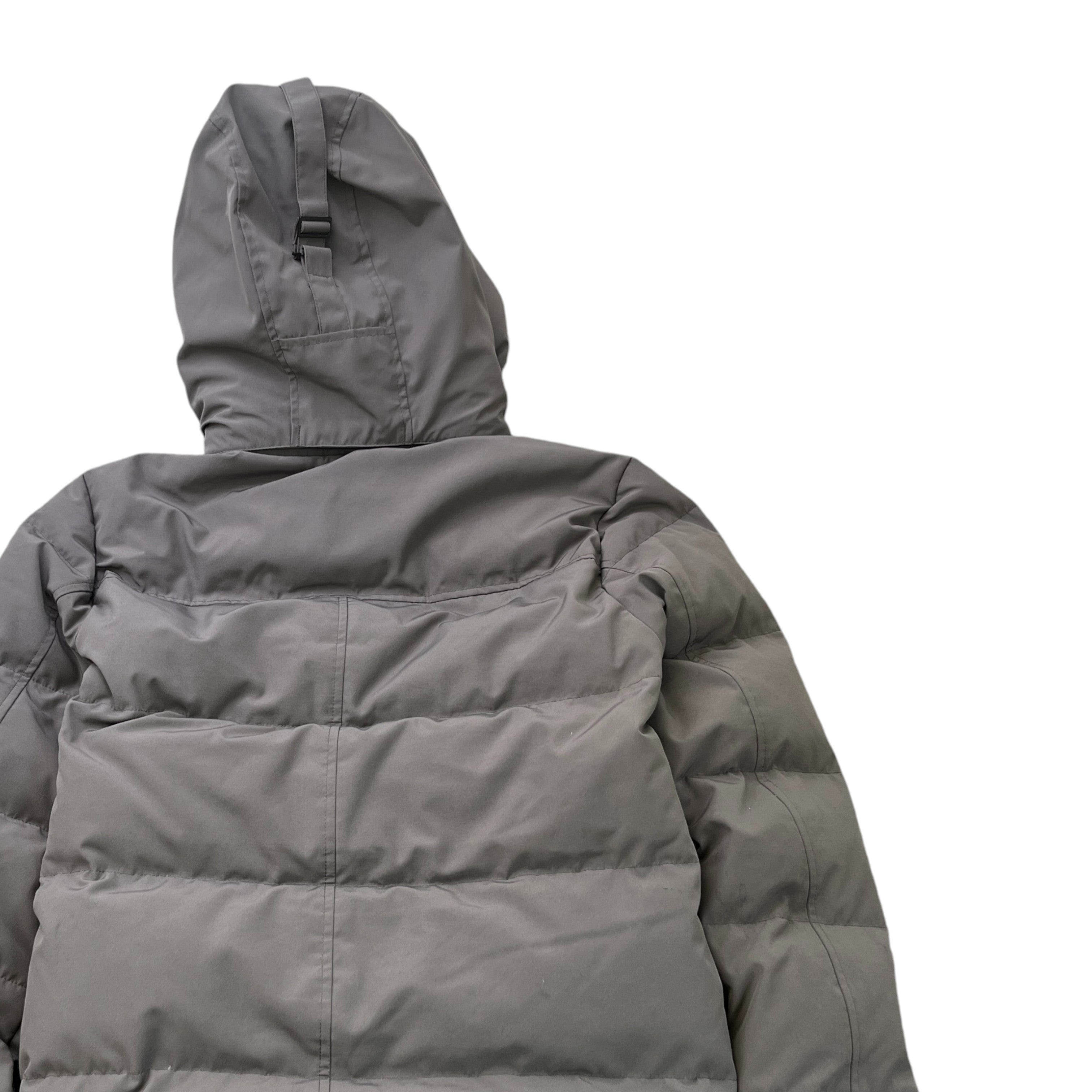 Men's Wyndham Parka Down Jacket Grey Size S