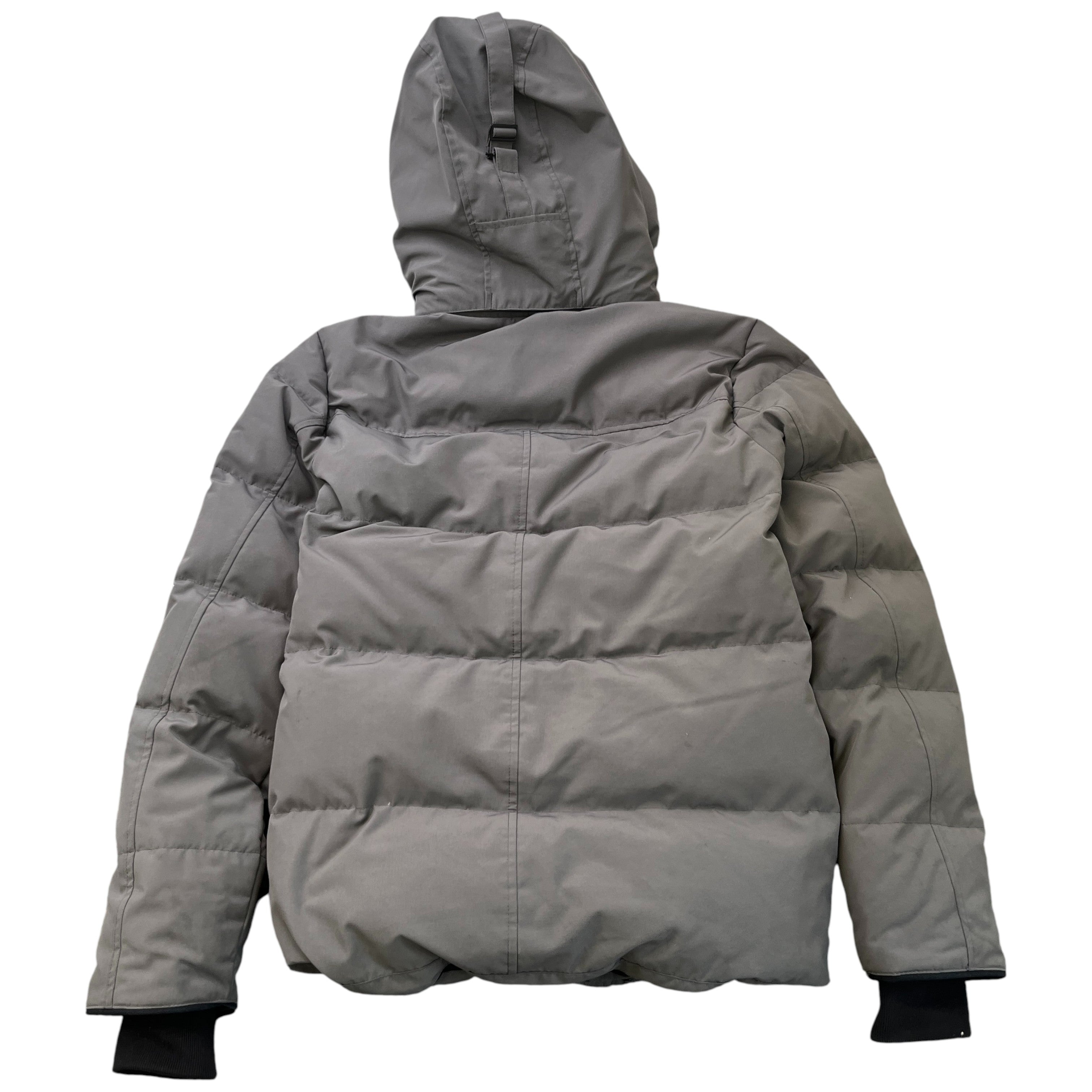 Men's Wyndham Parka Down Jacket Grey Size S