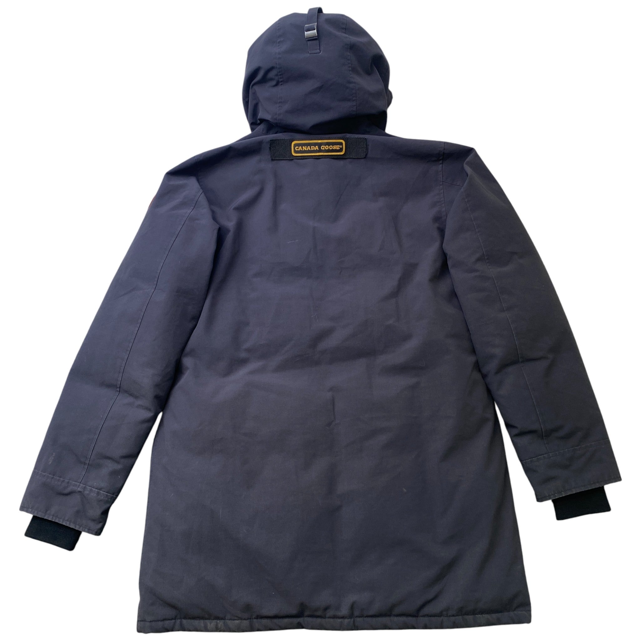 Men's Langford Parka Down Jacket Navy Size L