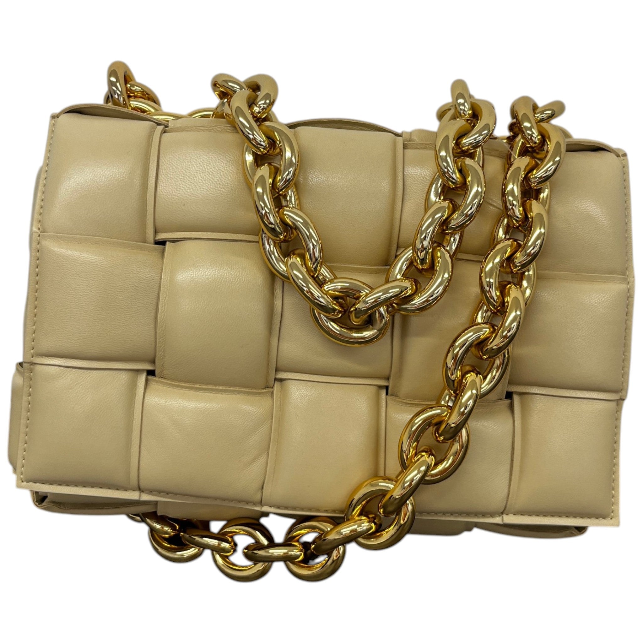 Women's Chain Cassette Bag Beige