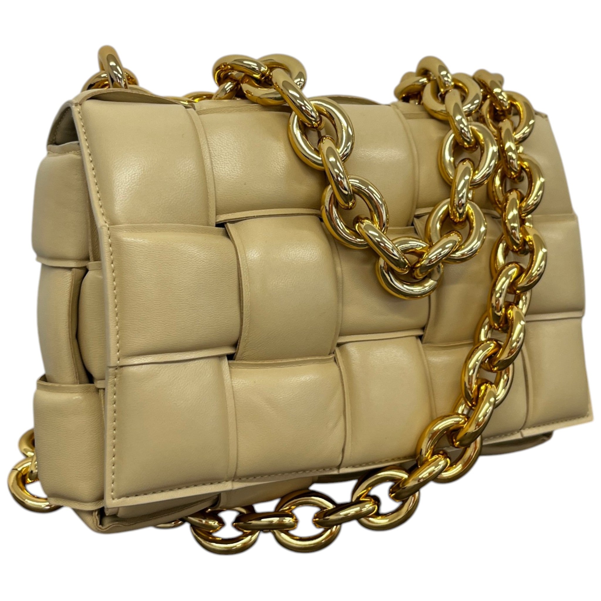 Women's Chain Cassette Bag Beige
