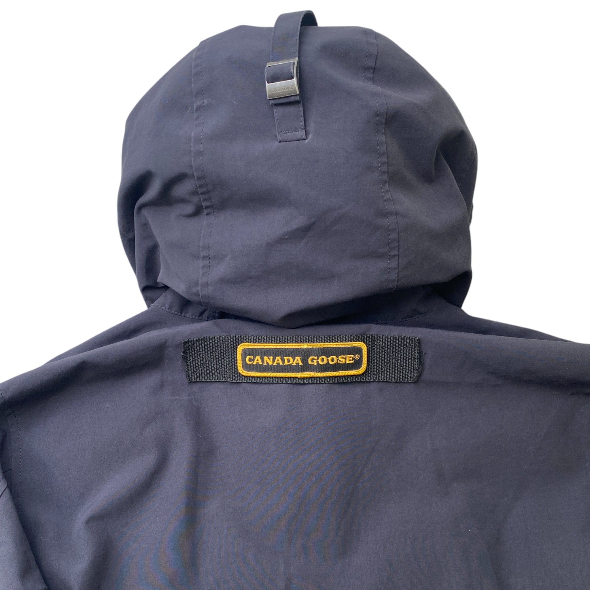 Men's Langford Parka Down Jacket Navy Size L