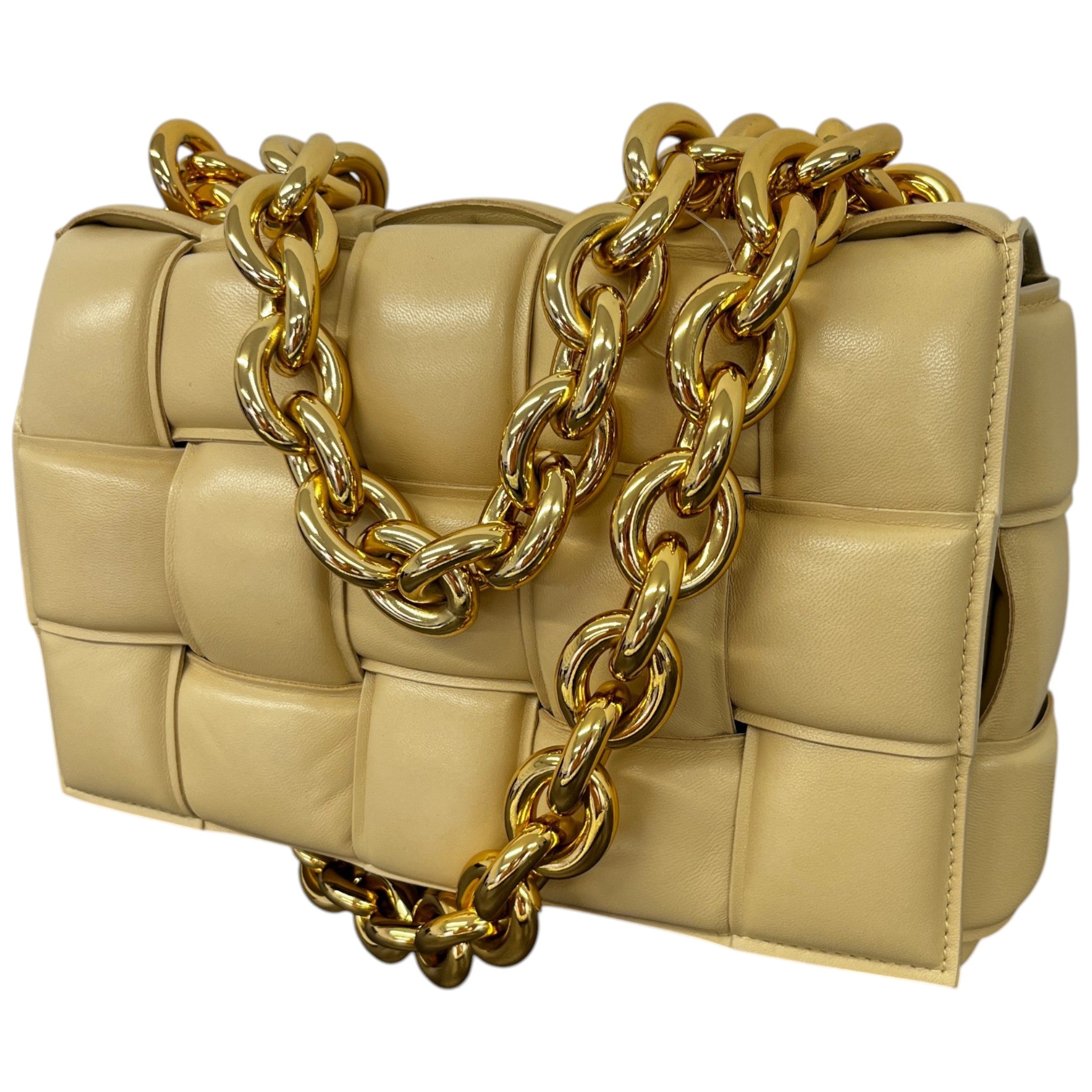 Women's Chain Cassette Bag Beige