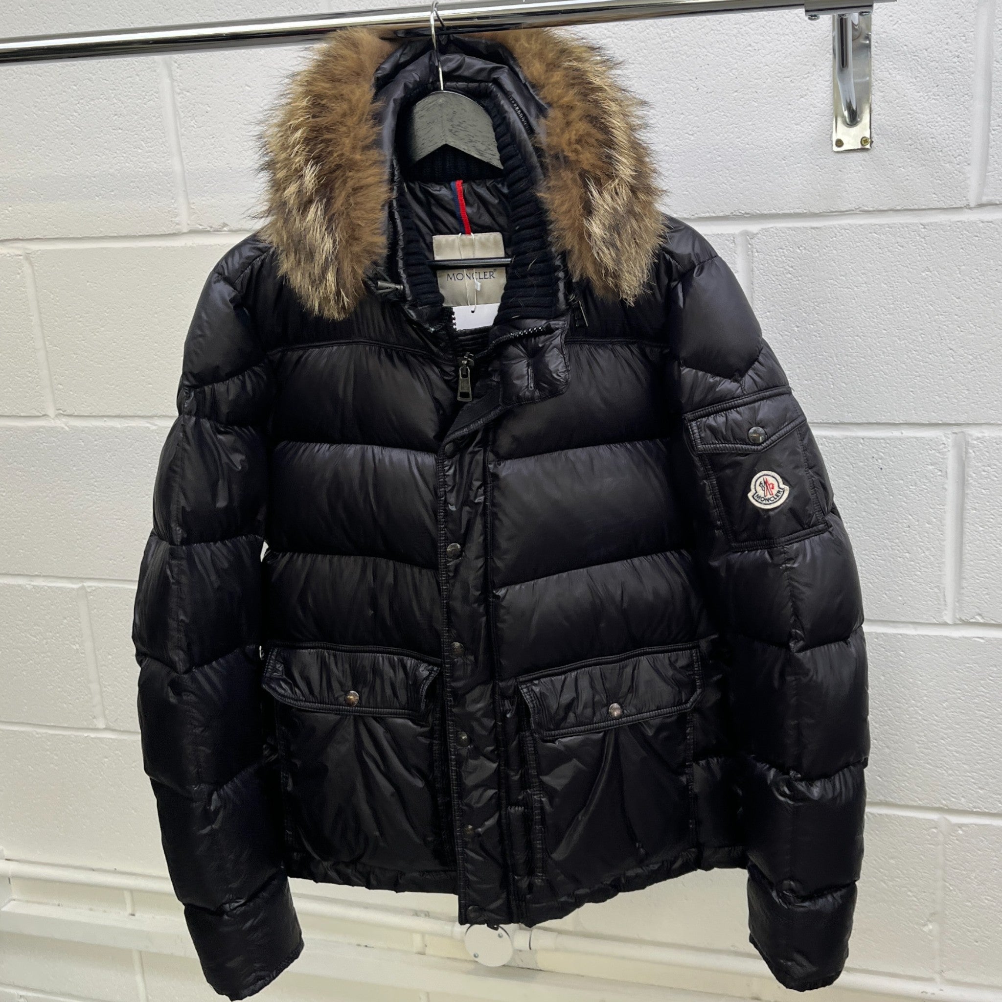 Men's Hubert Down Jacket Black Size 5 / XXL