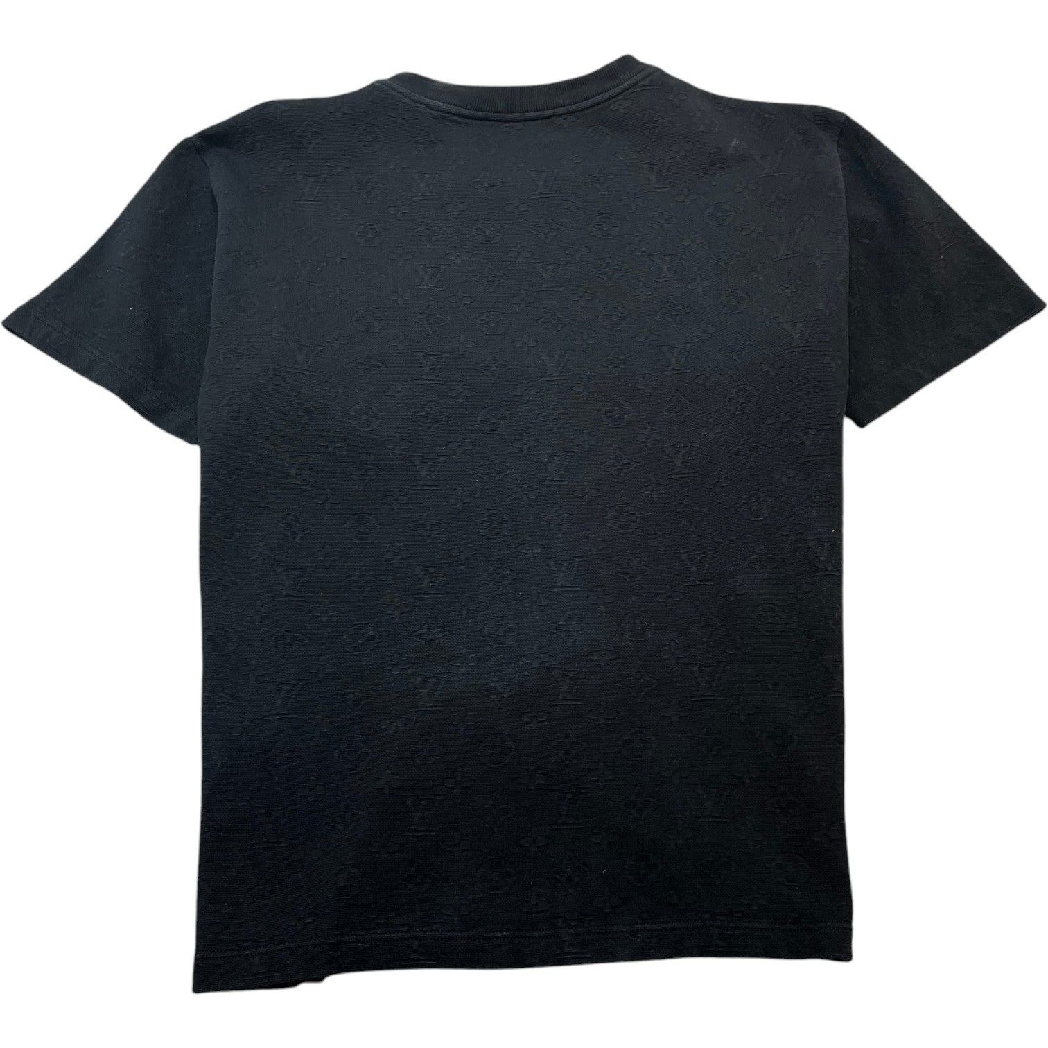 Men's Monogram Signature 3D Pocket T-Shirt Black Size L