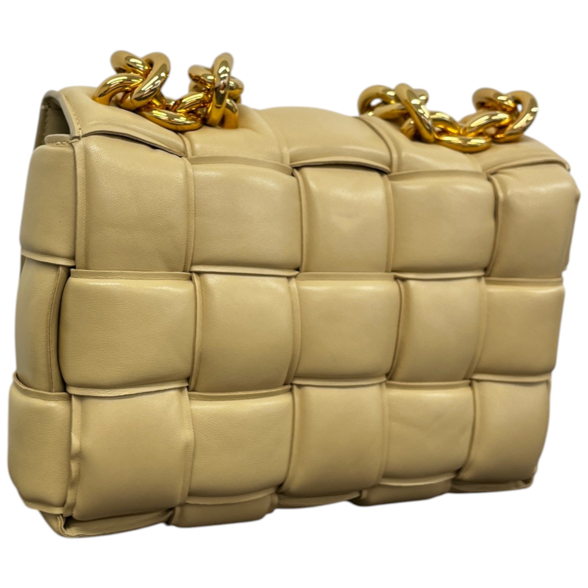Women's Chain Cassette Bag Beige