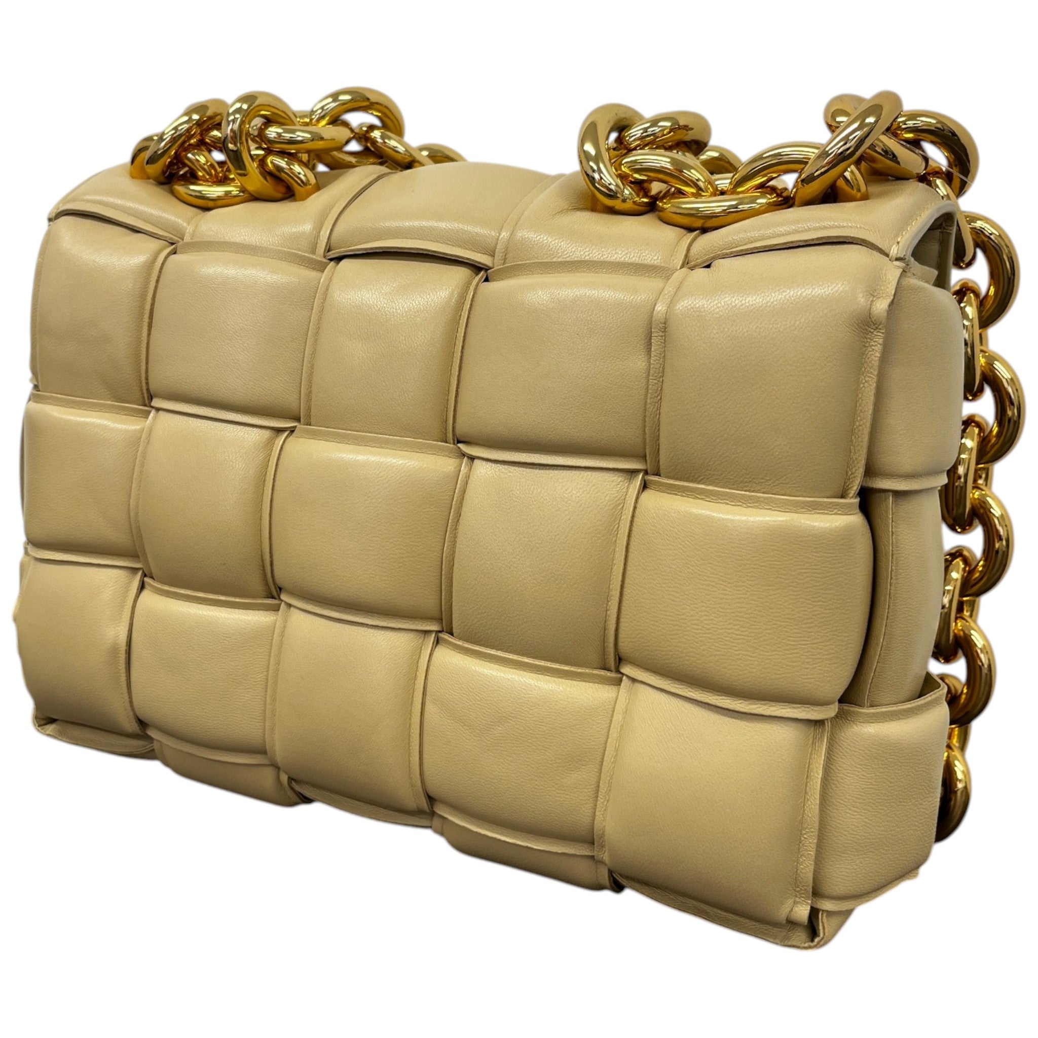 Women's Chain Cassette Bag Beige