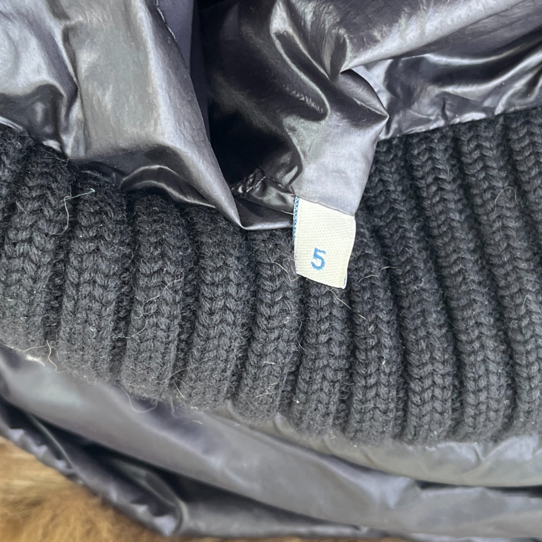 Men's Hubert Down Jacket Black Size 5 / XXL