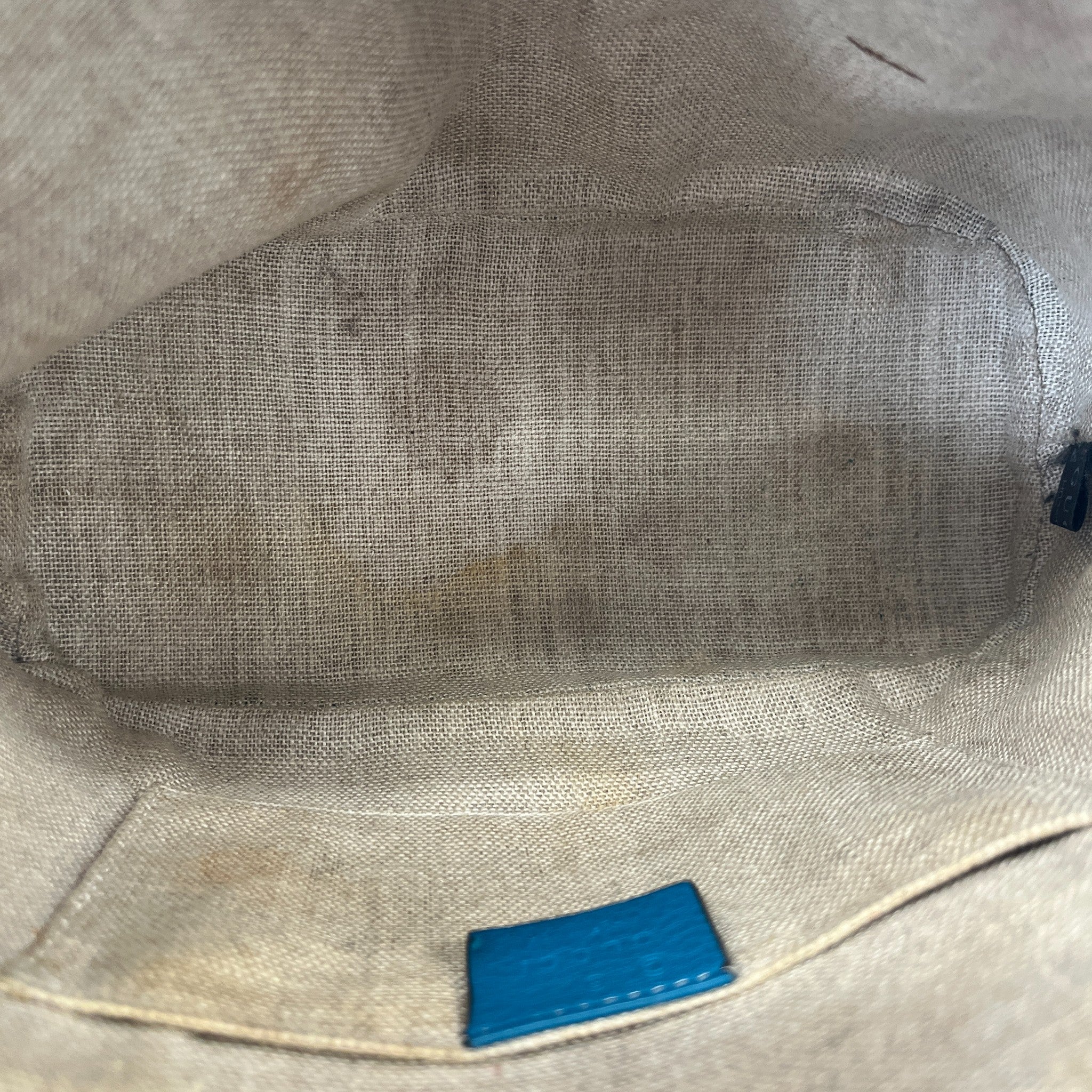 Women's Guccissima Dome Small Handbag Blue