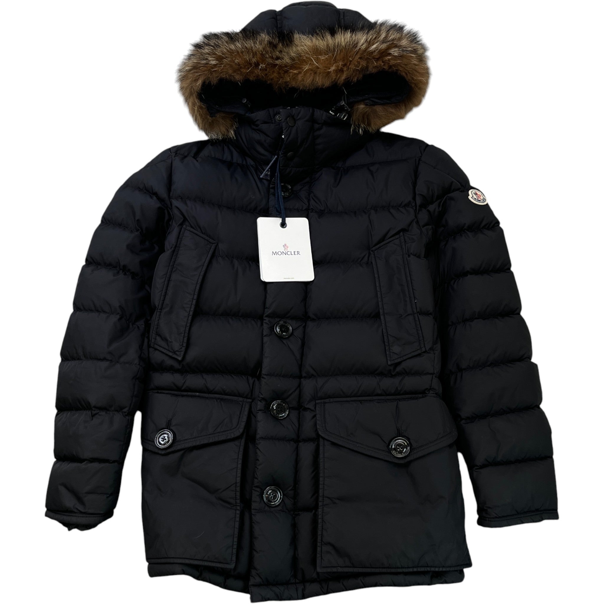 Men's Cluny Down Jacket Black Size 2 / M