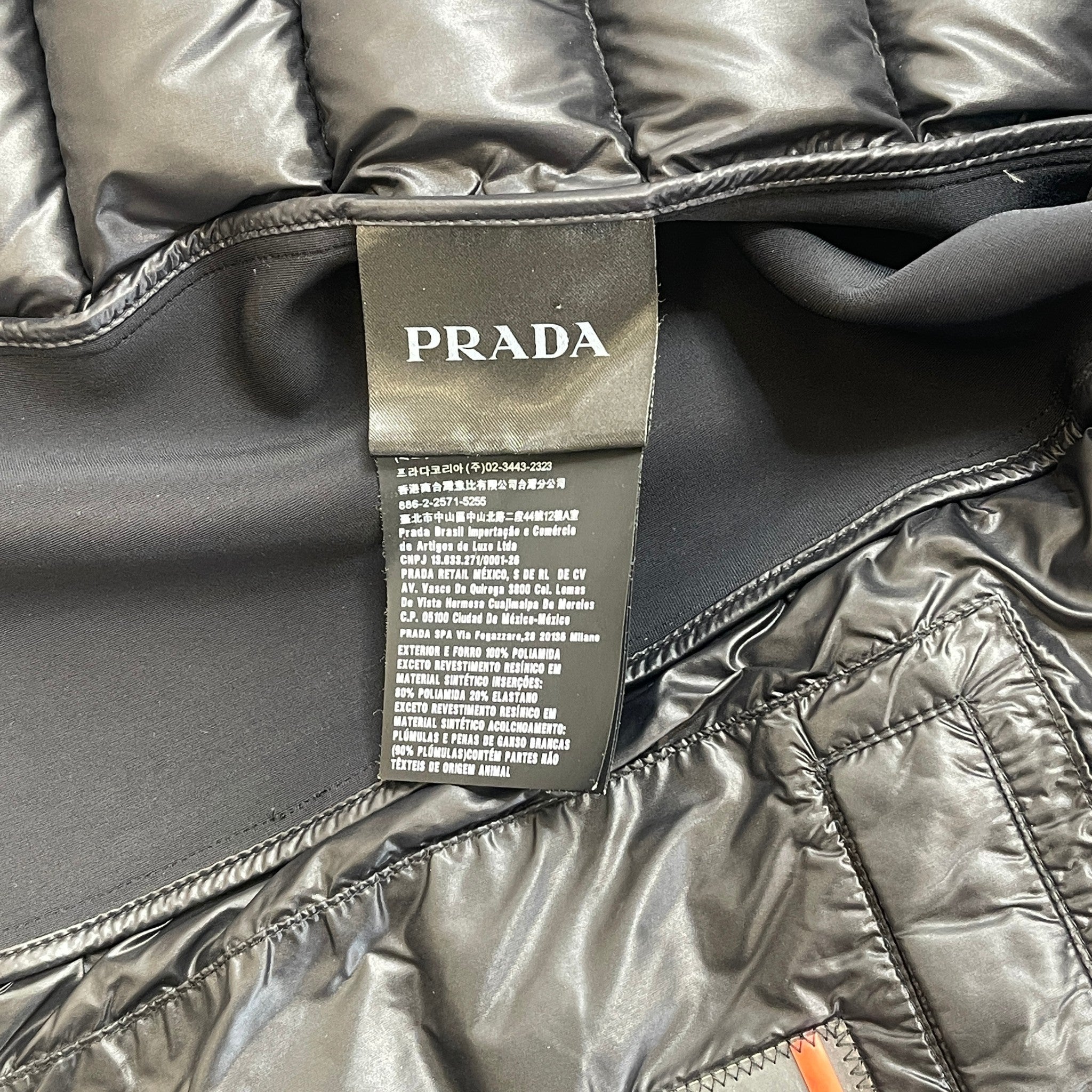 Men's Linea Rossa Down Jacket Black Size IT 54 / XXL