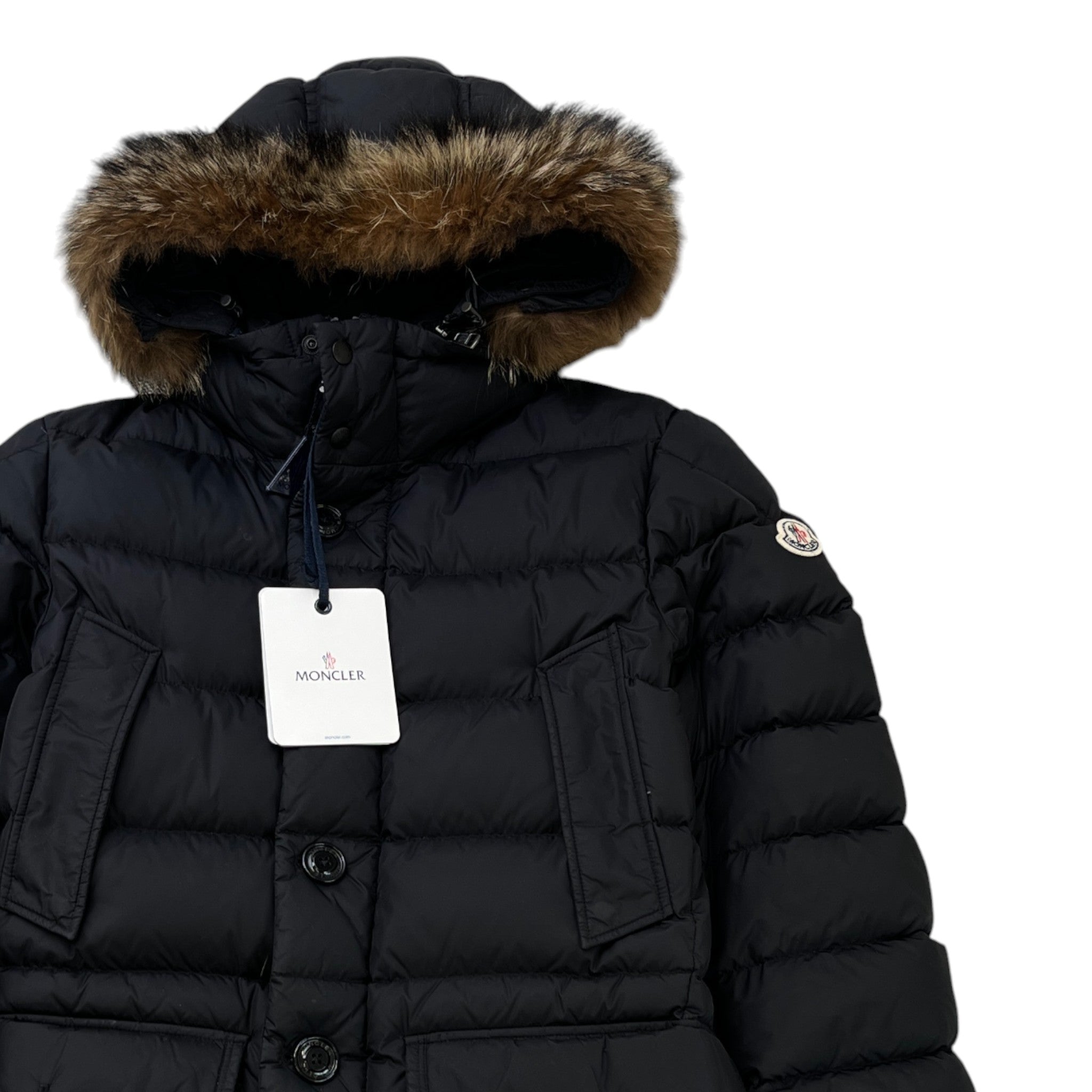 Men's Cluny Down Jacket Black Size 2 / M