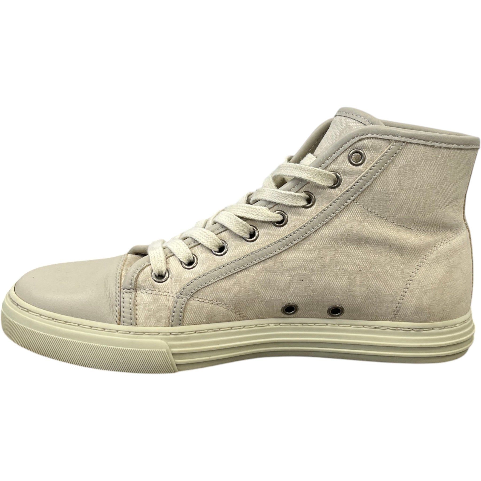 Women's Gg Supreme High Trainers Beige Size EU 39.5 / UK 6.5