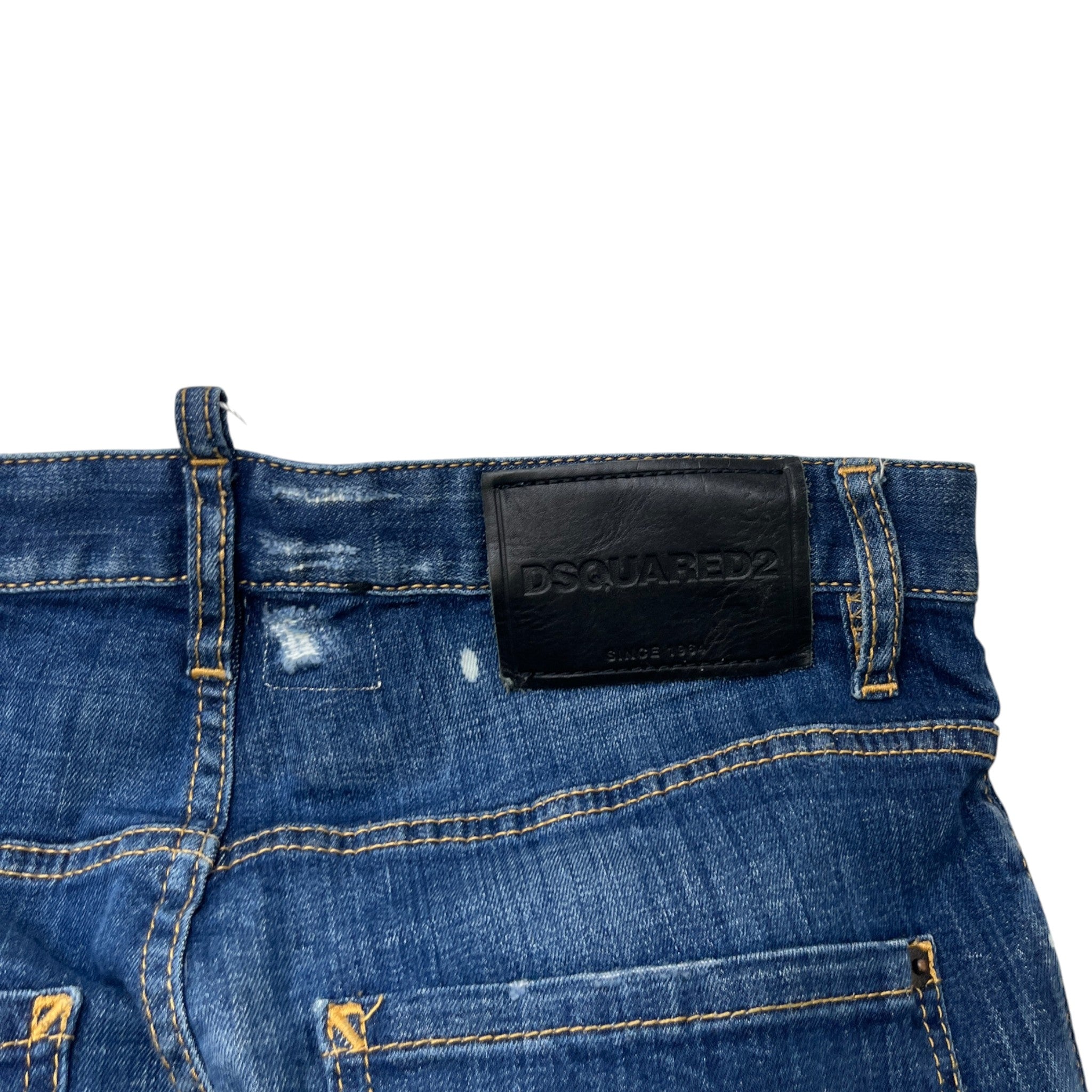 Men's Distressed Jeans Blue Size IT 46 / UK 30