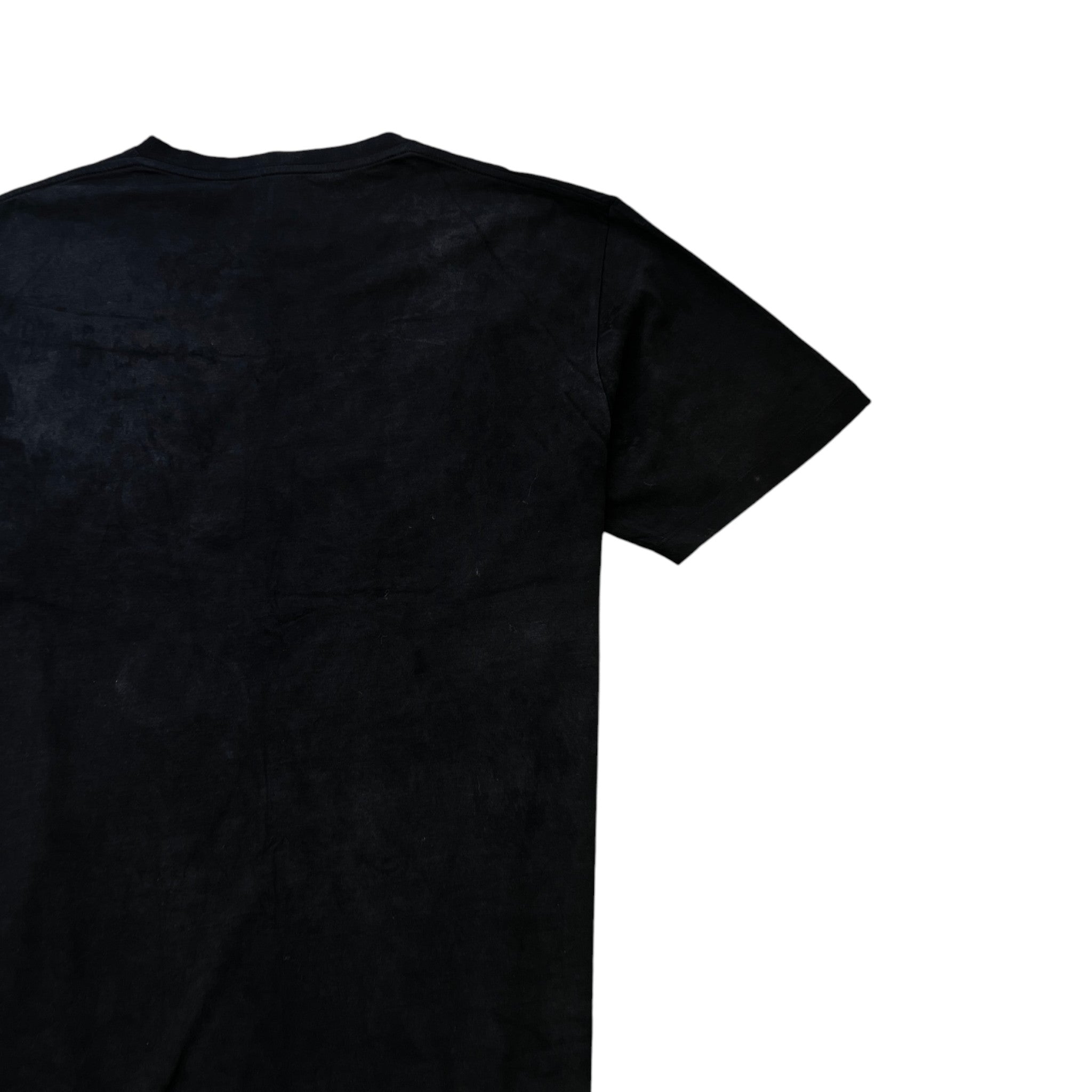 Men's Glitch Logo T-Shirt Black Size M