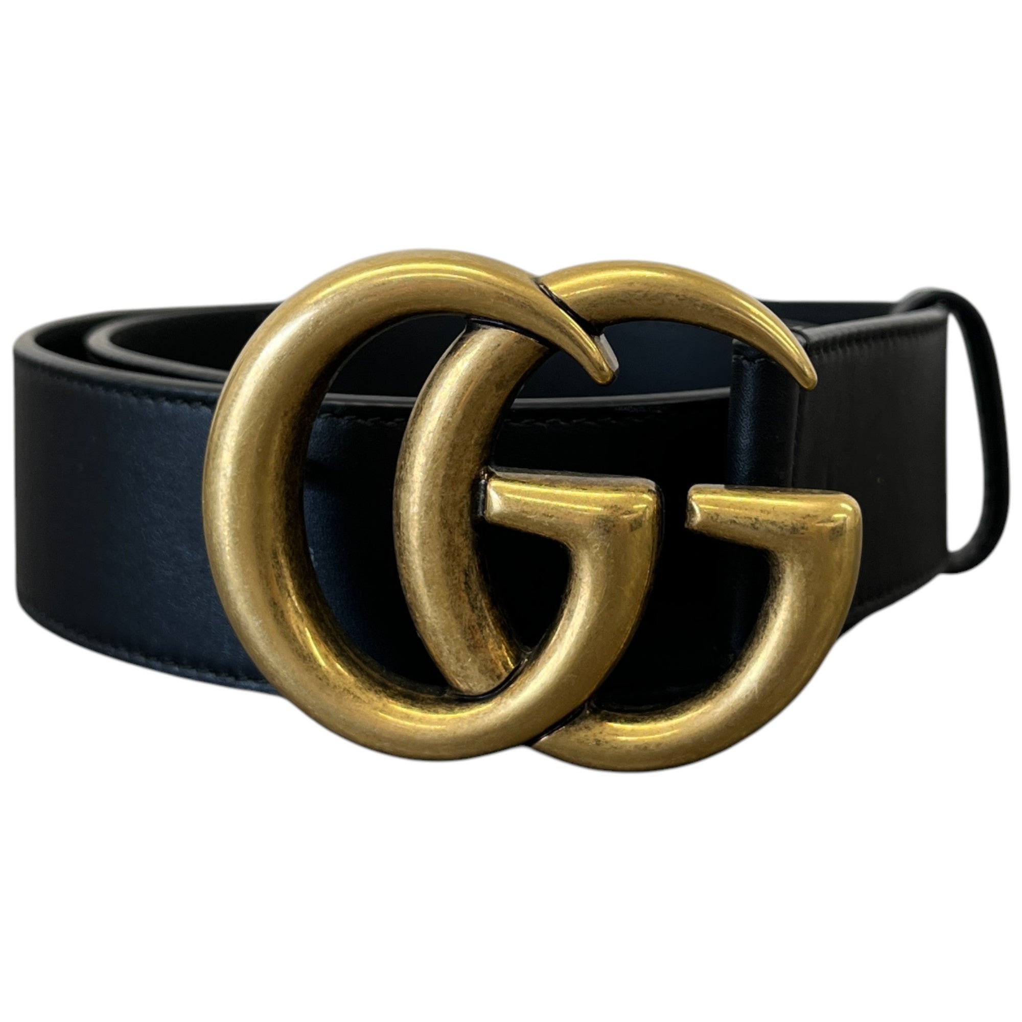 Women's Gg Marmont Belt Black Size Waist 26"