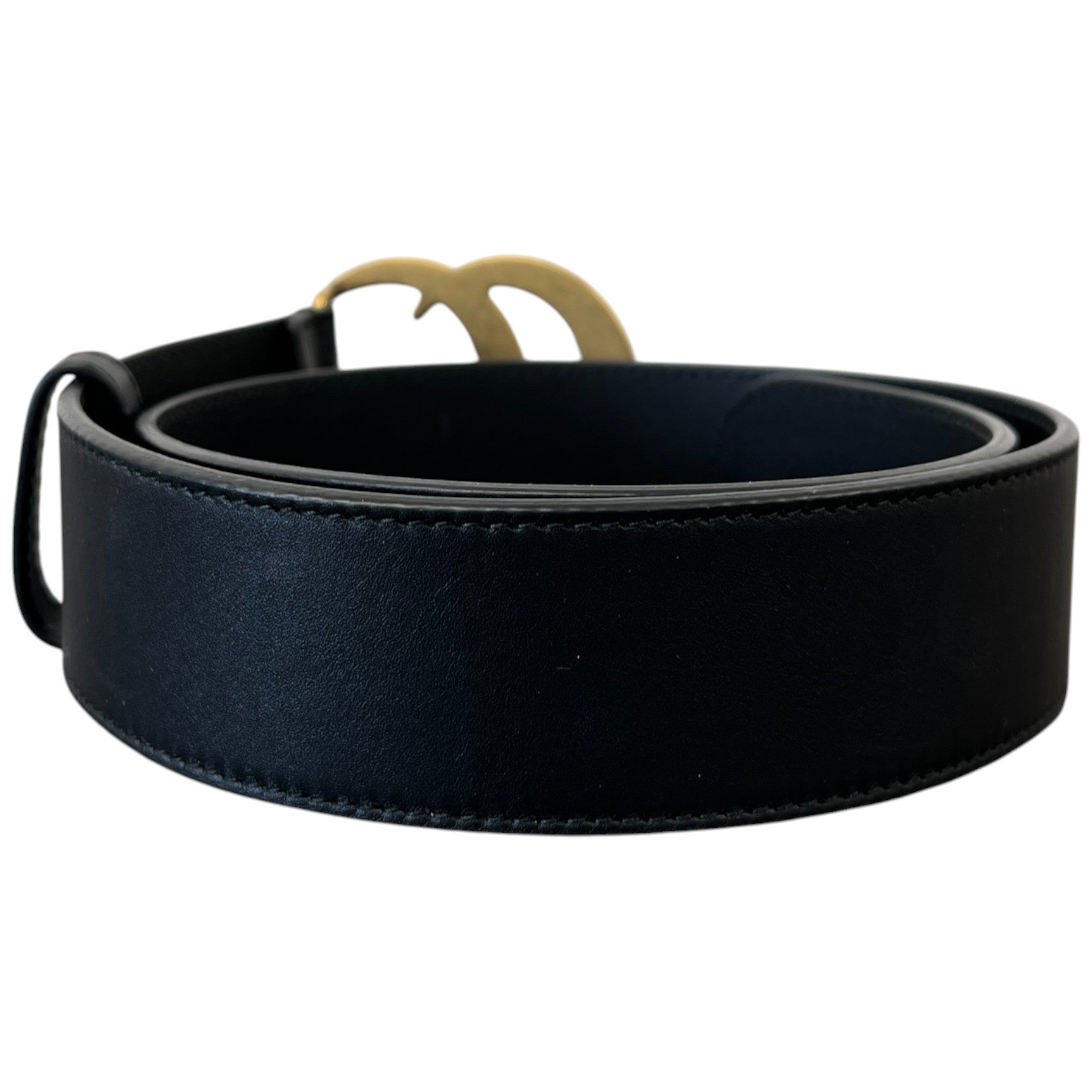 Women's Gg Marmont Belt Black Size Waist 26"