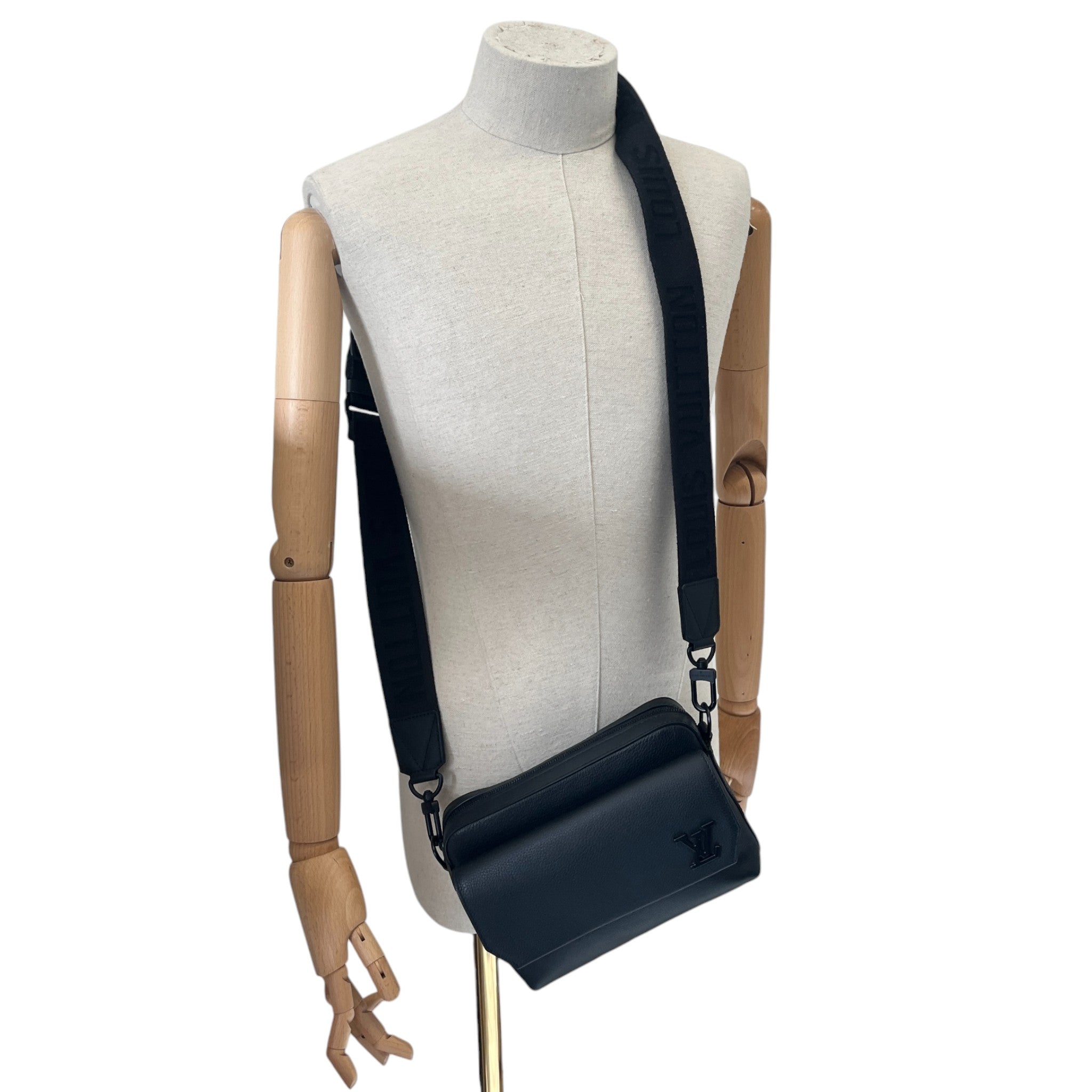 Men's Fastline Messenger Bag Black