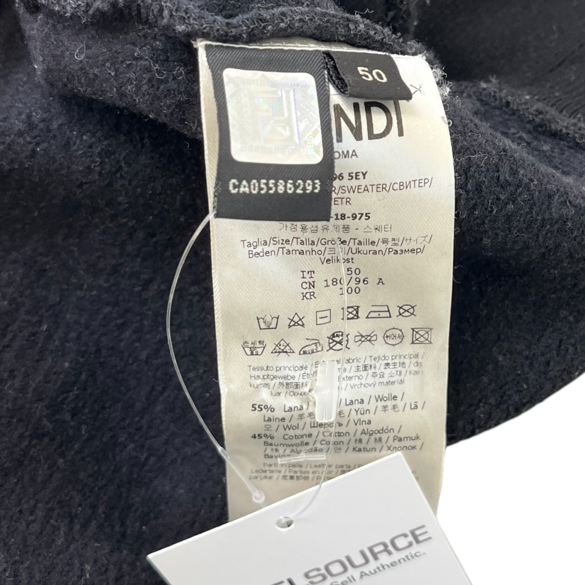 Men's Bugs Eyes Zip Up Hoodie Black Size IT 50 / UK L