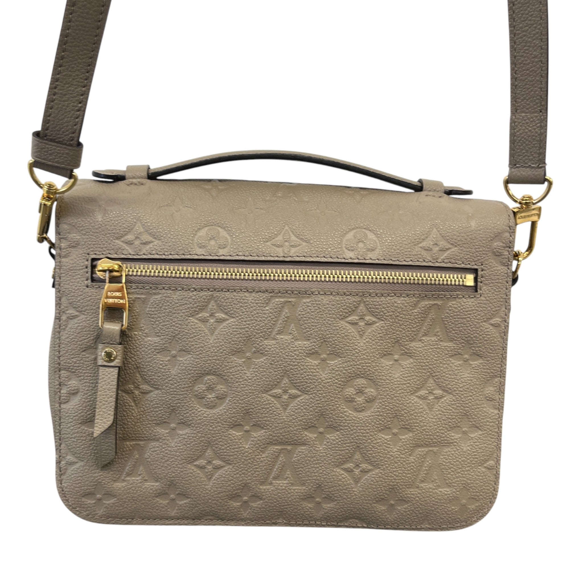 Women's Empreinte Leather Pochette Métis Bag Beige