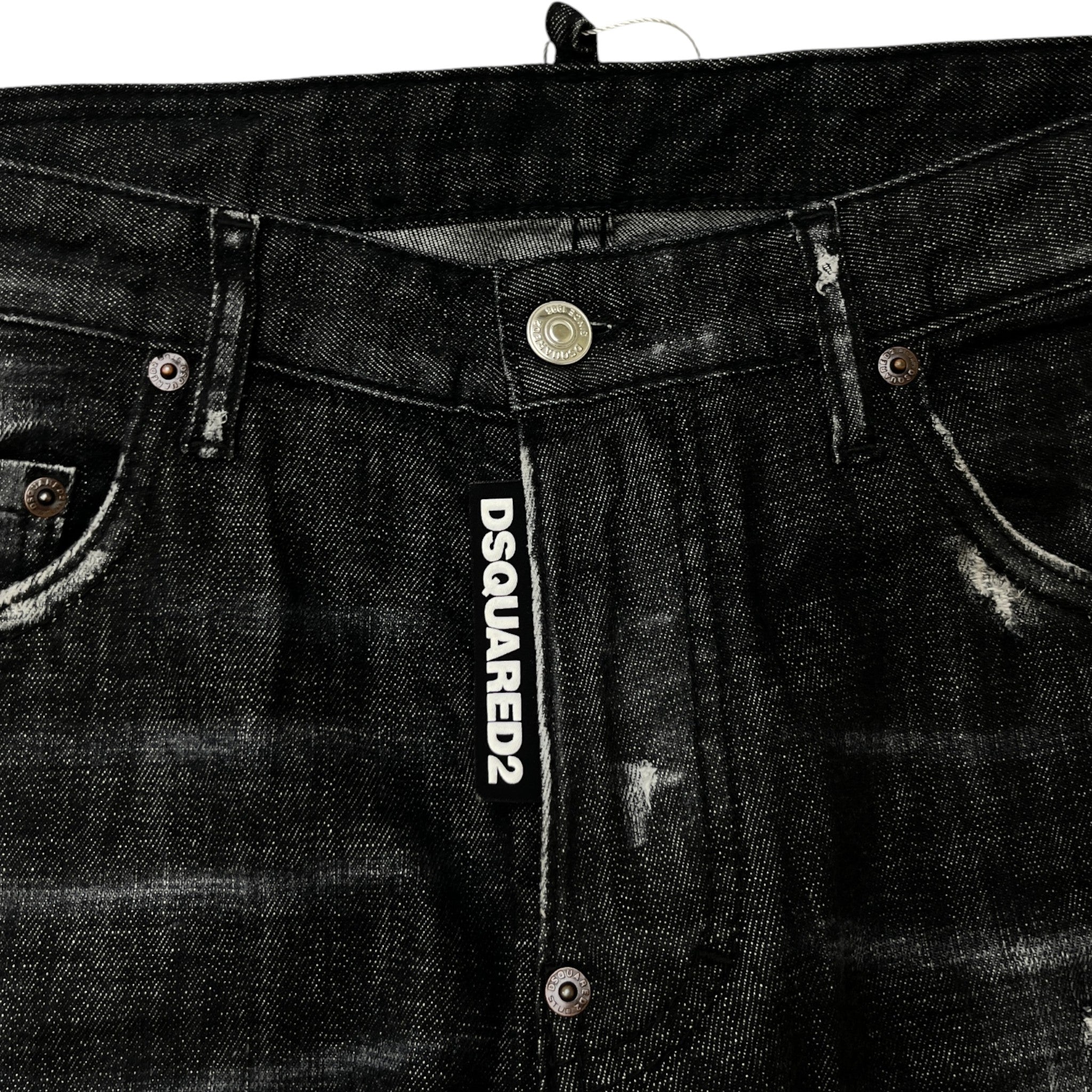 Men's Skater Jeans Black Size IT 46 / UK 30