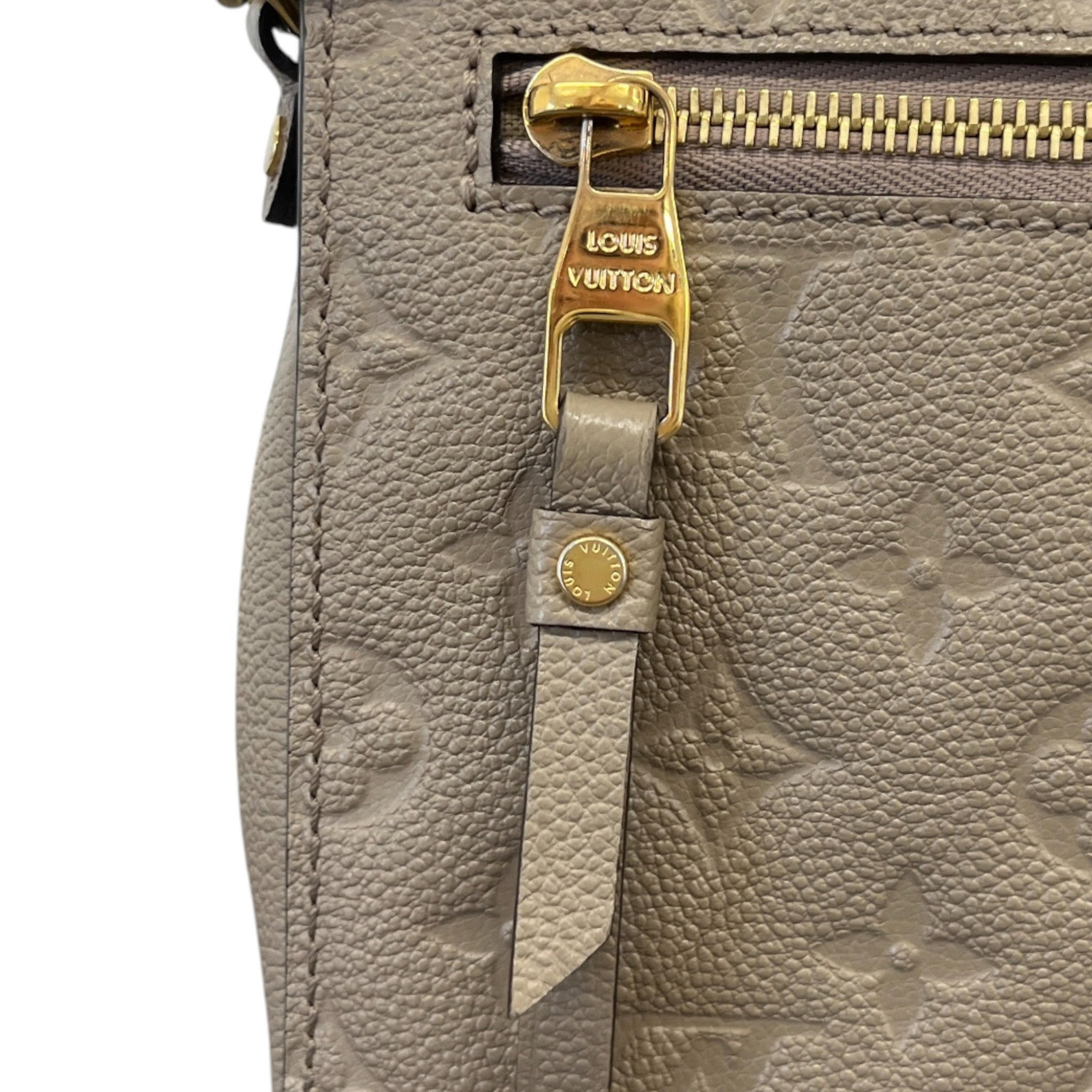 Women's Empreinte Leather Pochette Métis Bag Beige