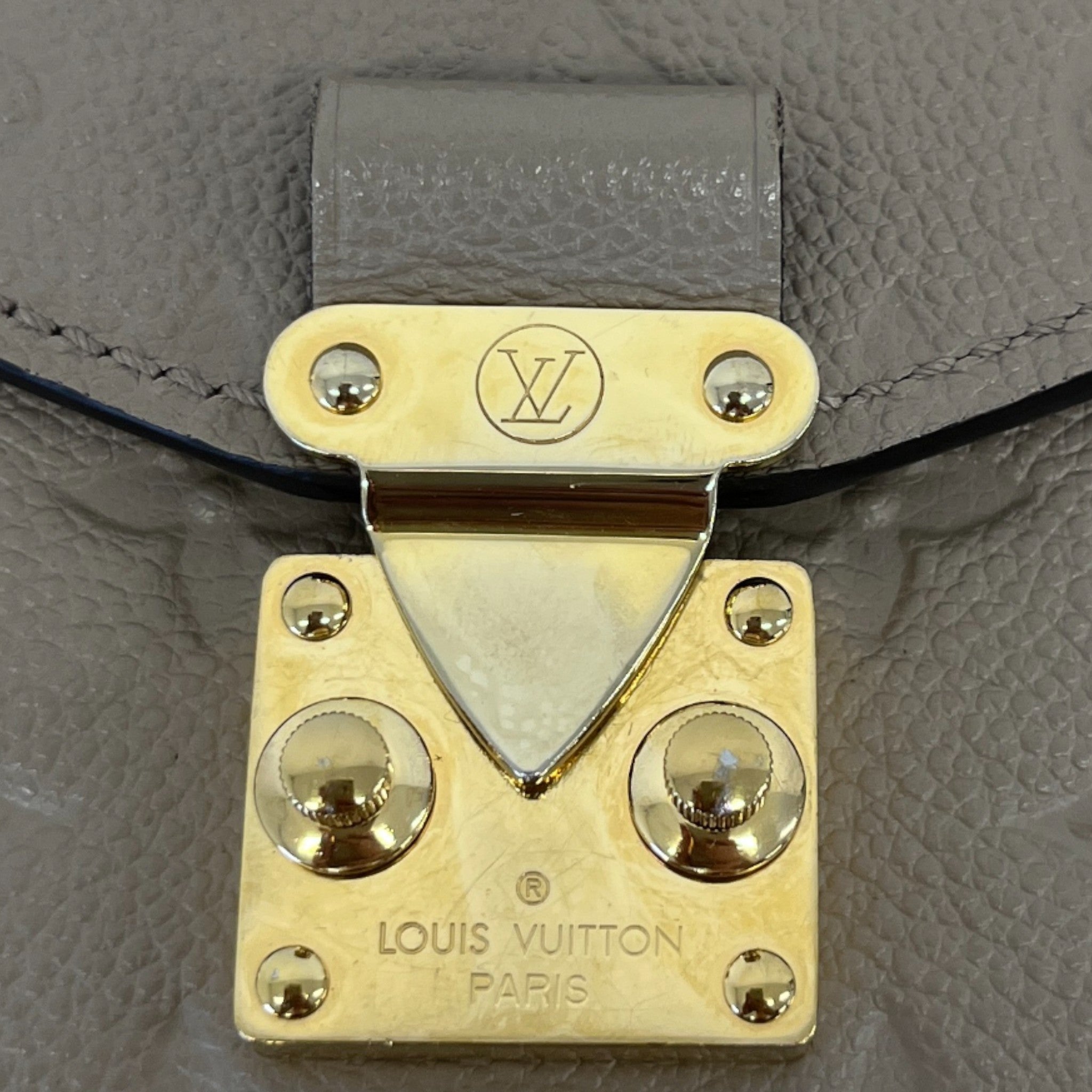 Women's Empreinte Leather Pochette Métis Bag Beige